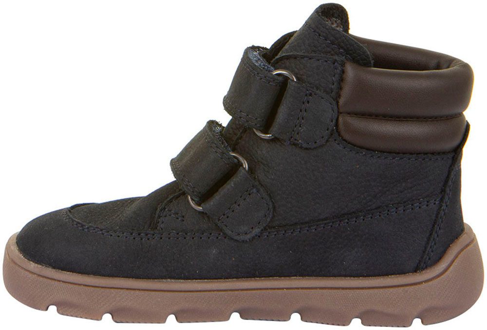 froddo® Barefootschoenen ZERU TEX FURRY BAREFOOT Klittenbandlaarzen, high top sneaker, winterlaarzen met lamswollen binnenzool