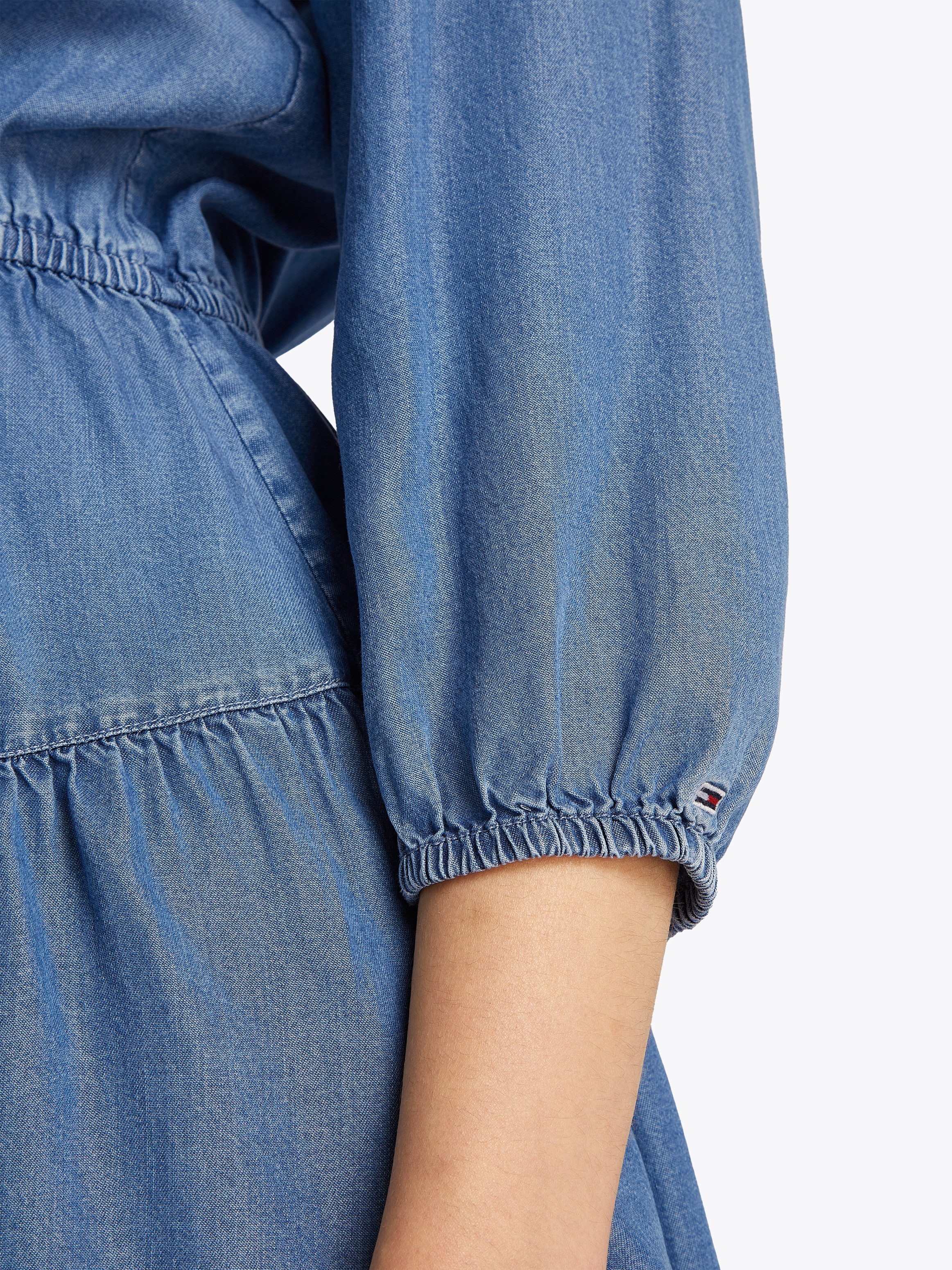 TOMMY JEANS Blousejurk TJW CHAMBRAY MINI DRESS EXT