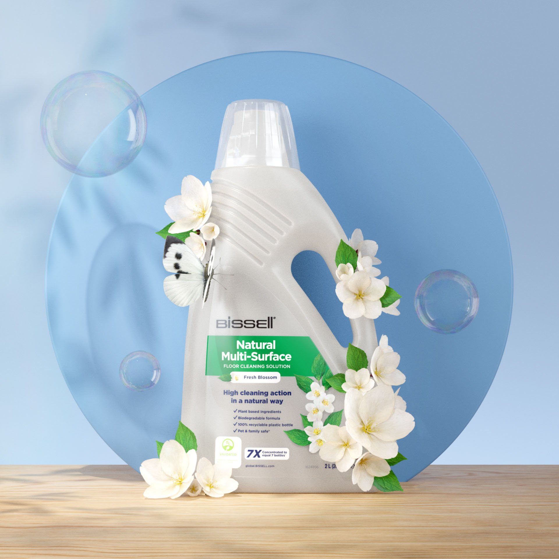 Bissell Schoonmaakvloeistof Natural Multi Surface 2L