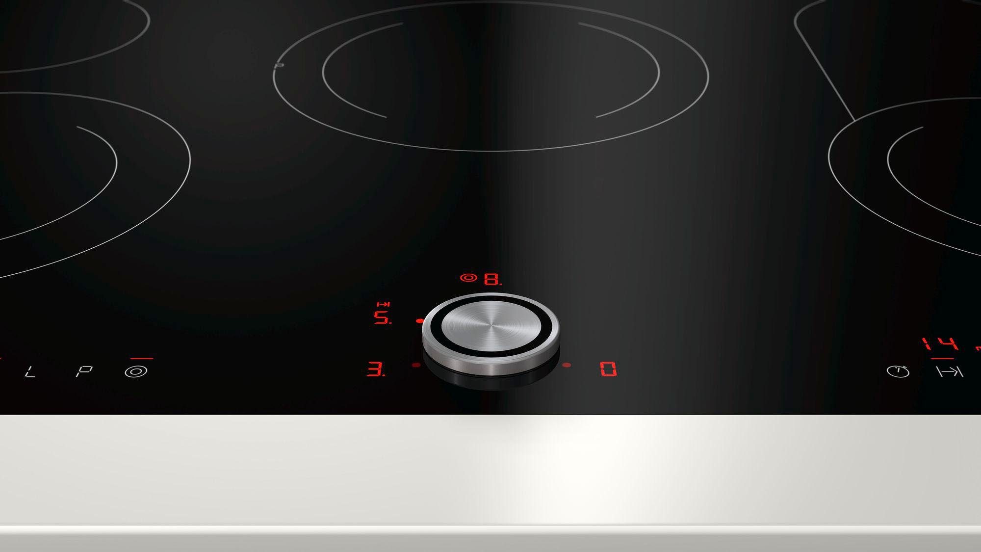 NEFF Elektrische kookplaat van SCHOTT CERAN® T18PT16X0 met intuïtieve twist pad® bediening