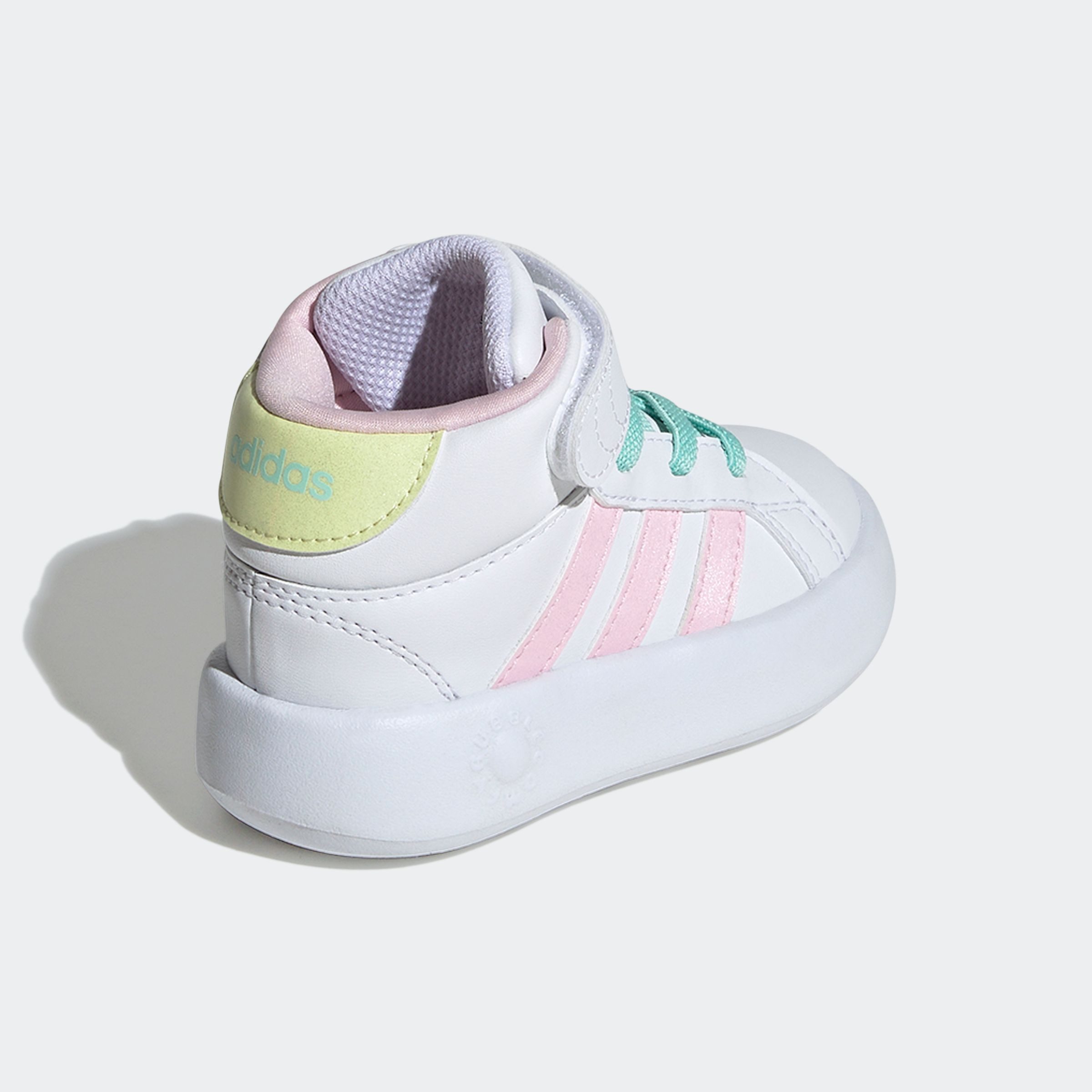 adidas Sportswear Sneakers GRAND COURT MID KIDS Design geïnspireerd op de adidas Superstar, voor kinderen