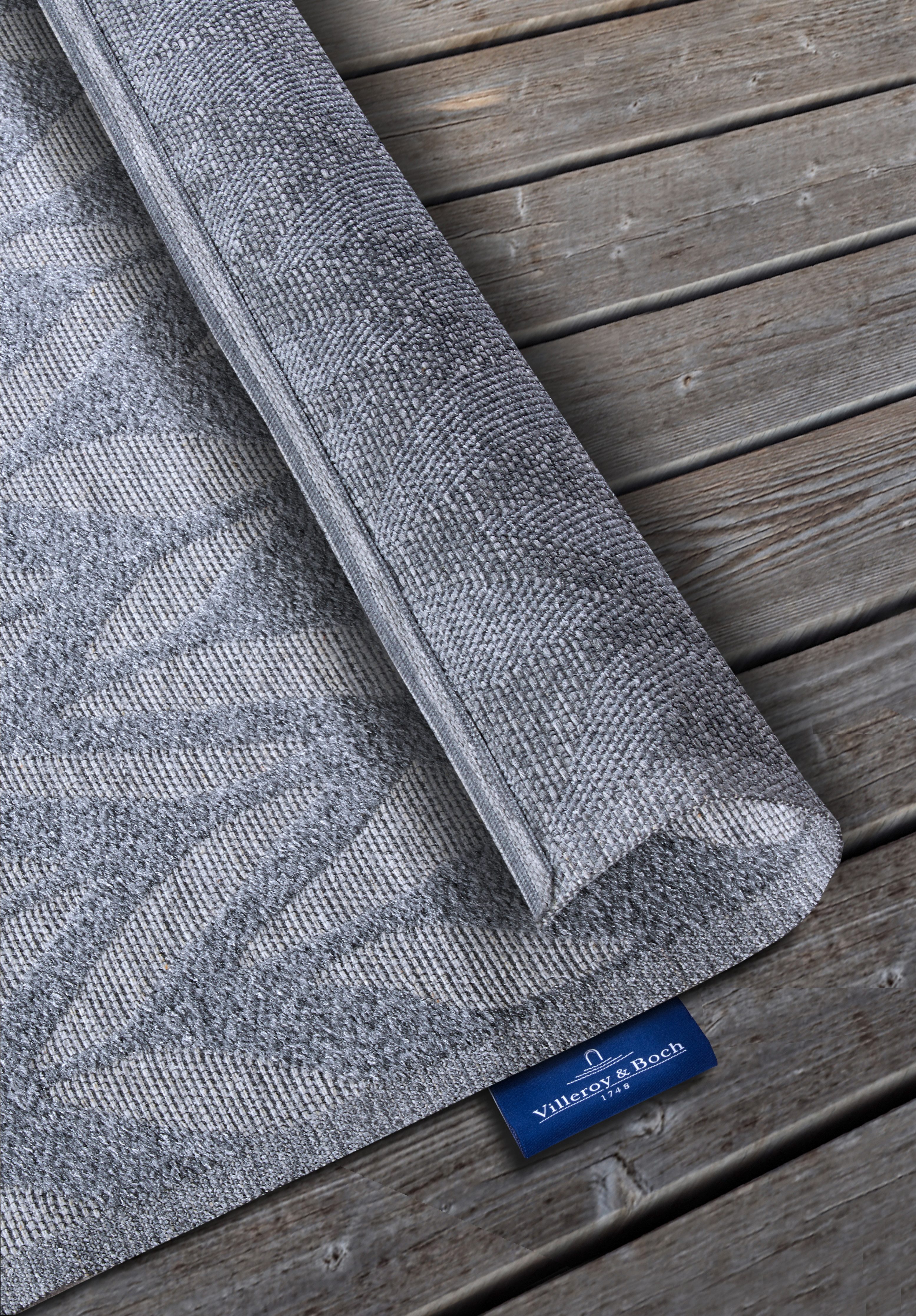 Villeroy & Boch Outdoorkleed Georgette In-& Outdoor, Vlakweefsel, weerbestendig, Terras, Balkon, modern, Trend