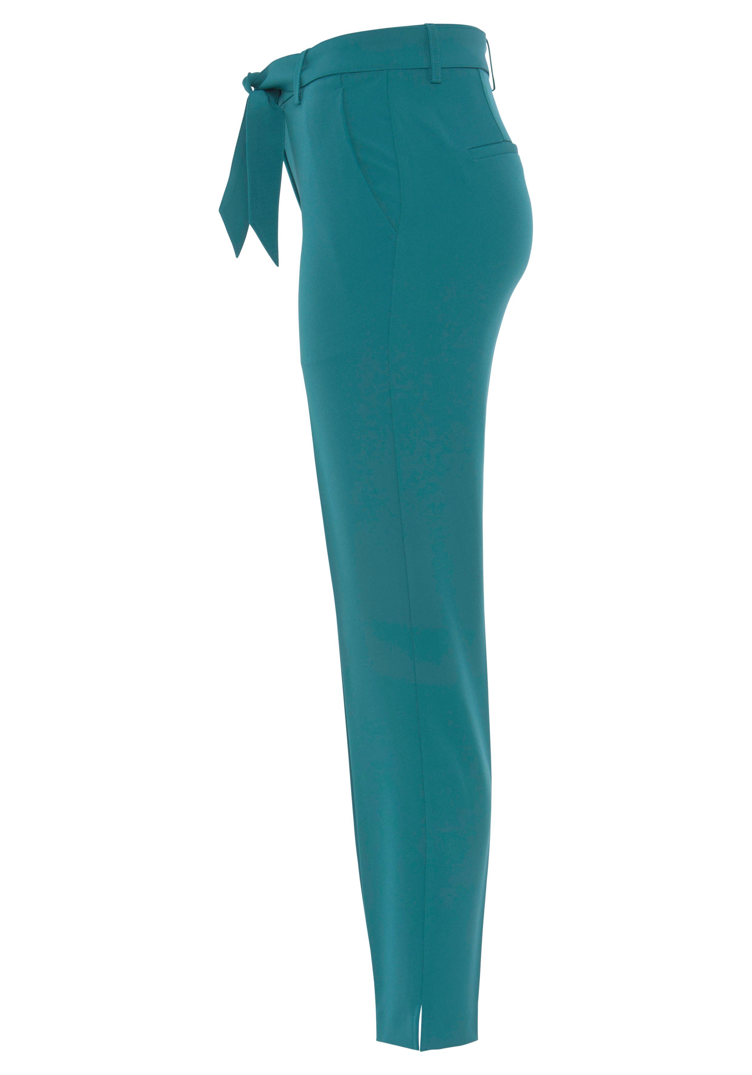 HECHTER PARIS Pantalon met een bindceintuur (set, 2-delig, Met een bindceintuur)