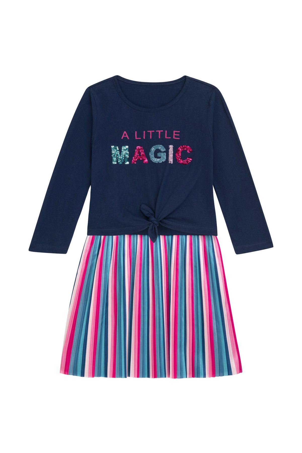 OTTO Danamade 2-in-1-jurk DANAMADE Dress DROSALIE meisjes jurken maat 158 blauw