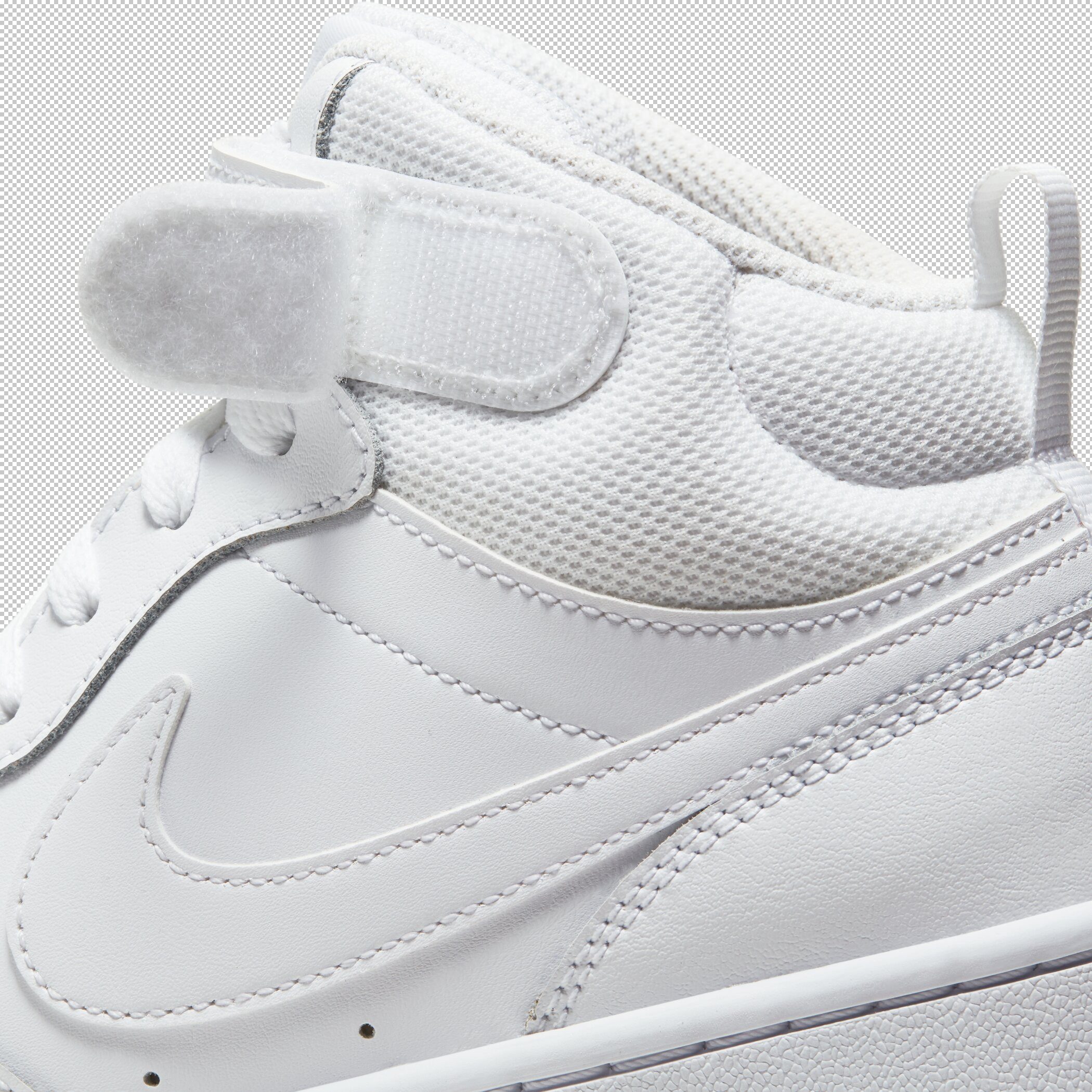 Nike Sportswear Sneakers Court Vision Mid Design in de voetsporen van de Air Force 1