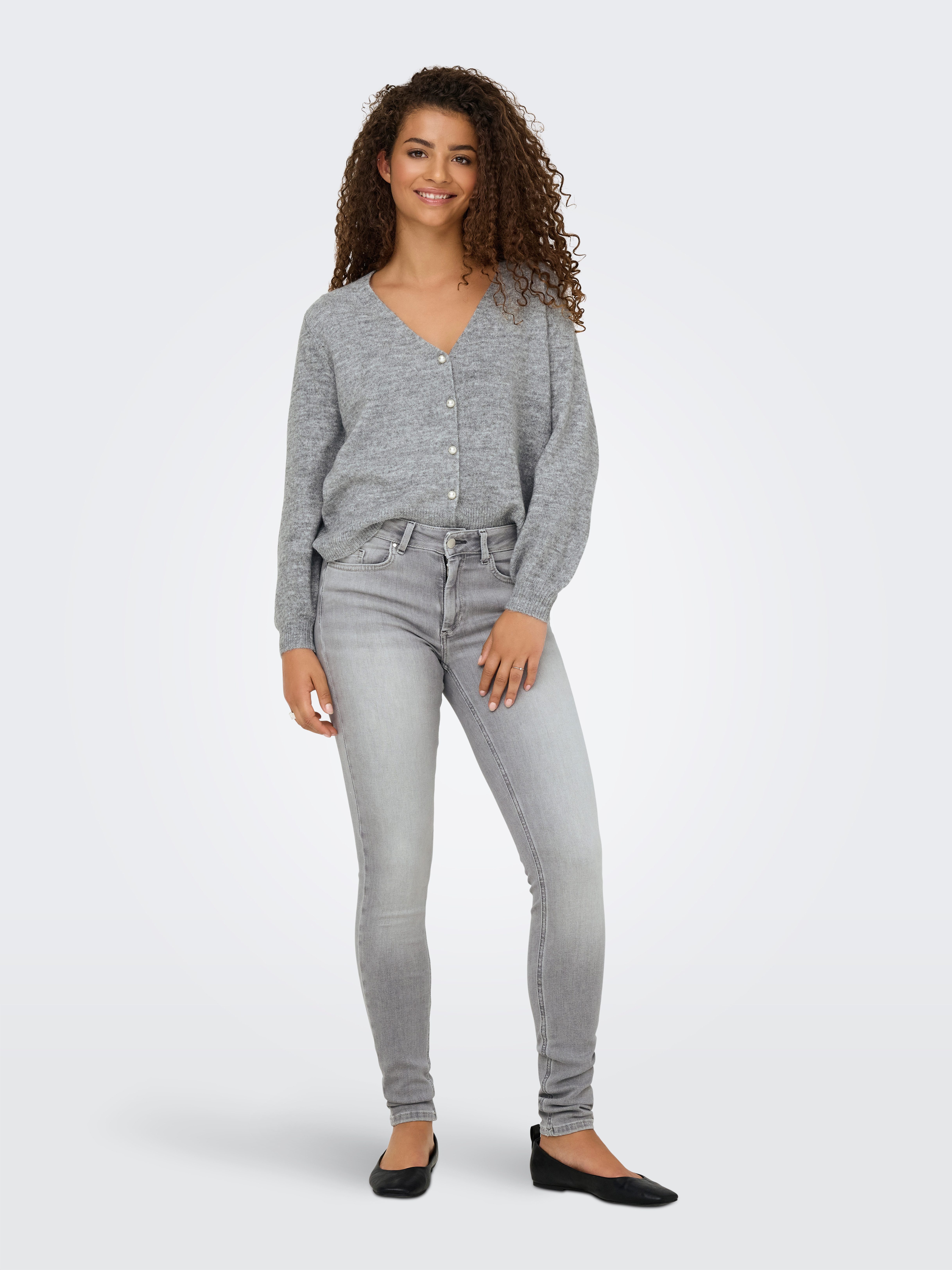 Only Skinny fit jeans ONLBLUSH MID SKINNY DNM CRO497