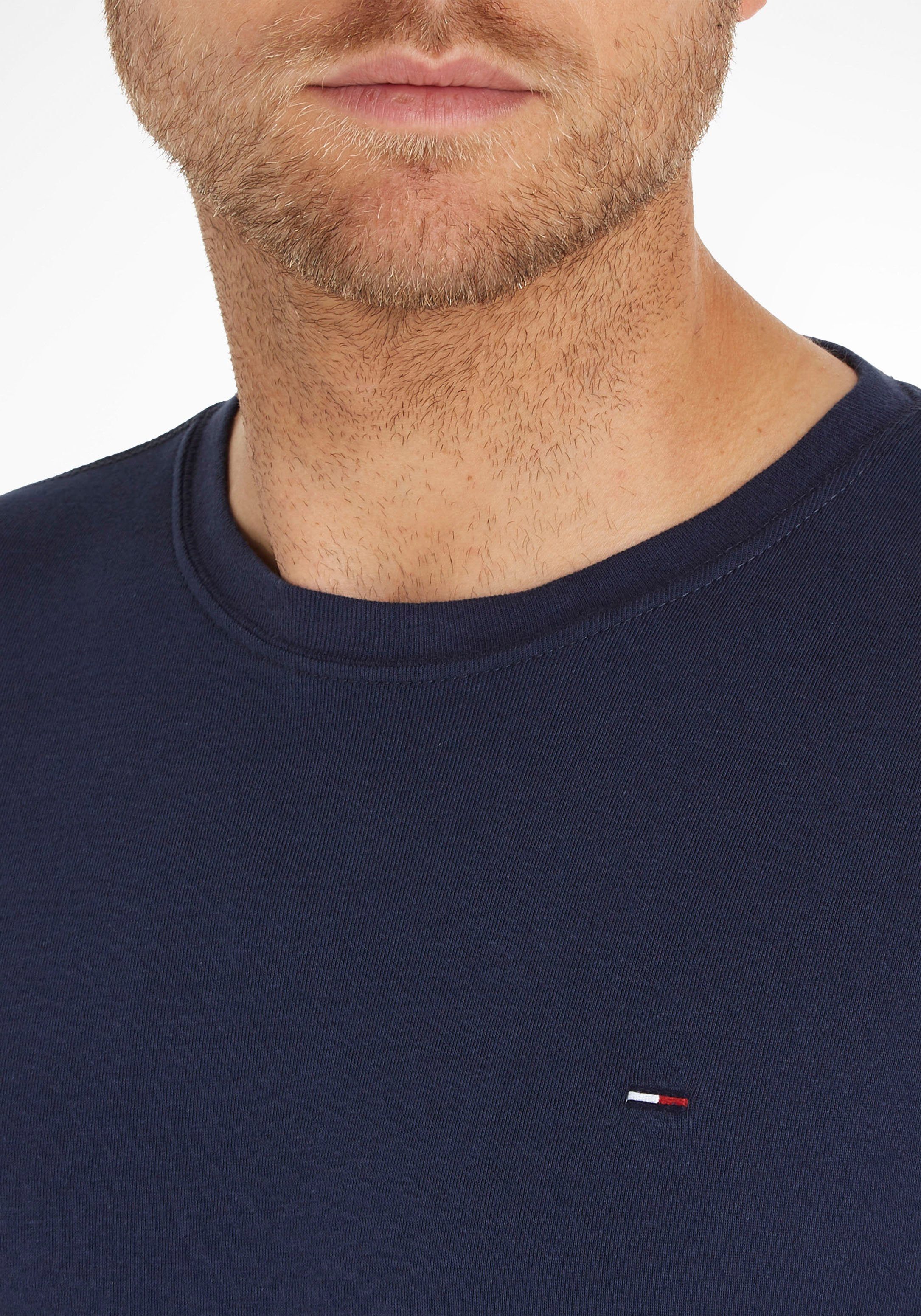 TOMMY JEANS Shirt met lange mouwen TJM ORIGINAL RIB LONGSLEEVE TEE