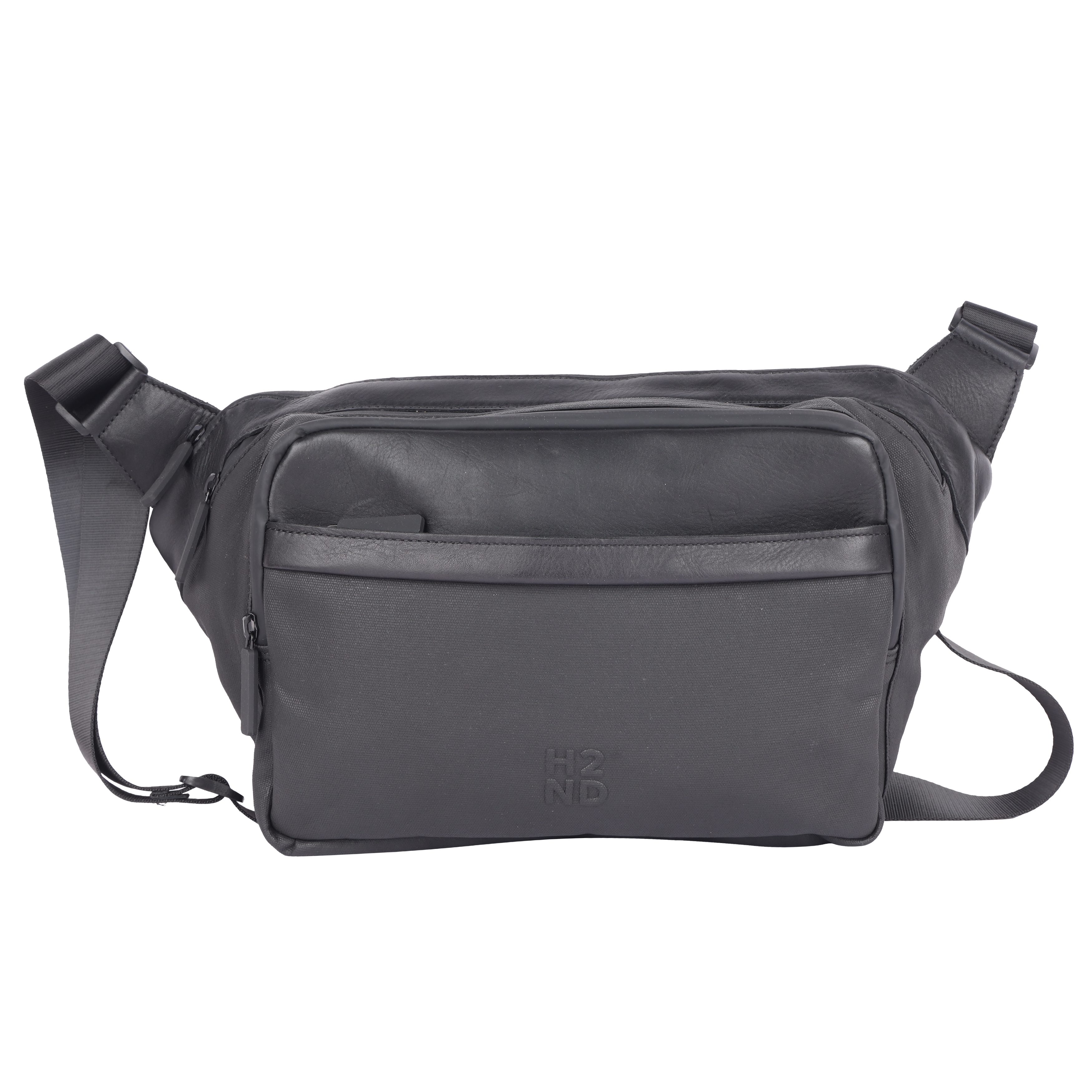 HARBOUR 2nd Schoudertas Turijn Waterdicht gerecycled PU unisex schoudertassen zwart