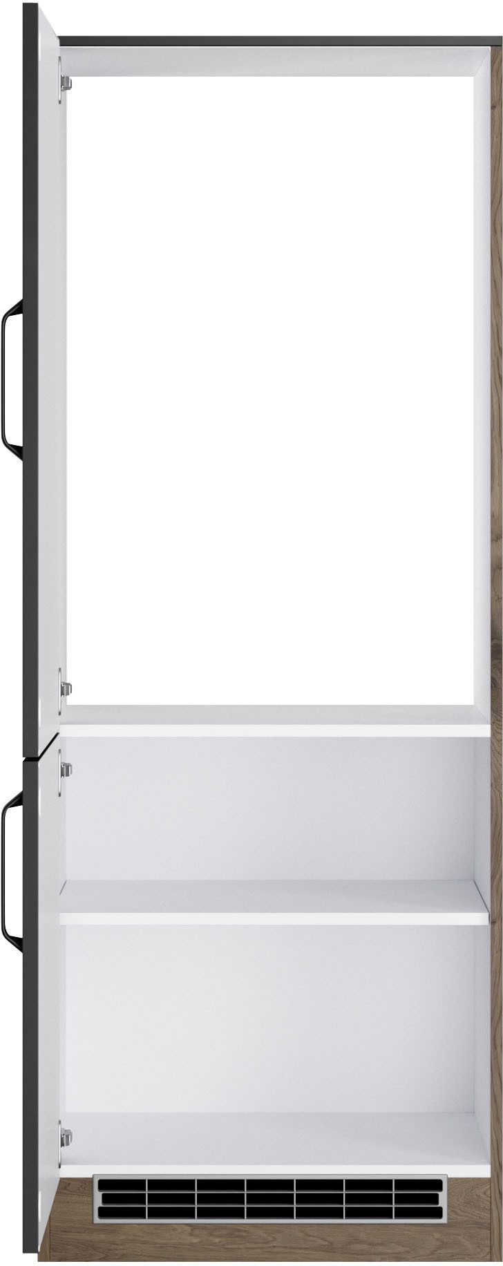 wiho Küchen Koelkastombouw Elba Breedte 60 cm, hoogte 165 cm