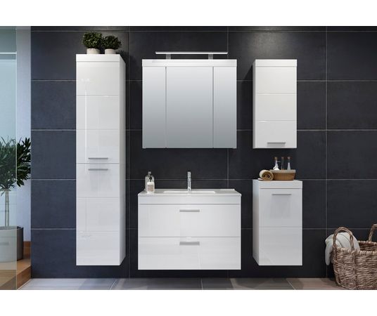 welltime Badkamerset Dormoletto Badkamermeubel, 6-delig (6 stuks ...