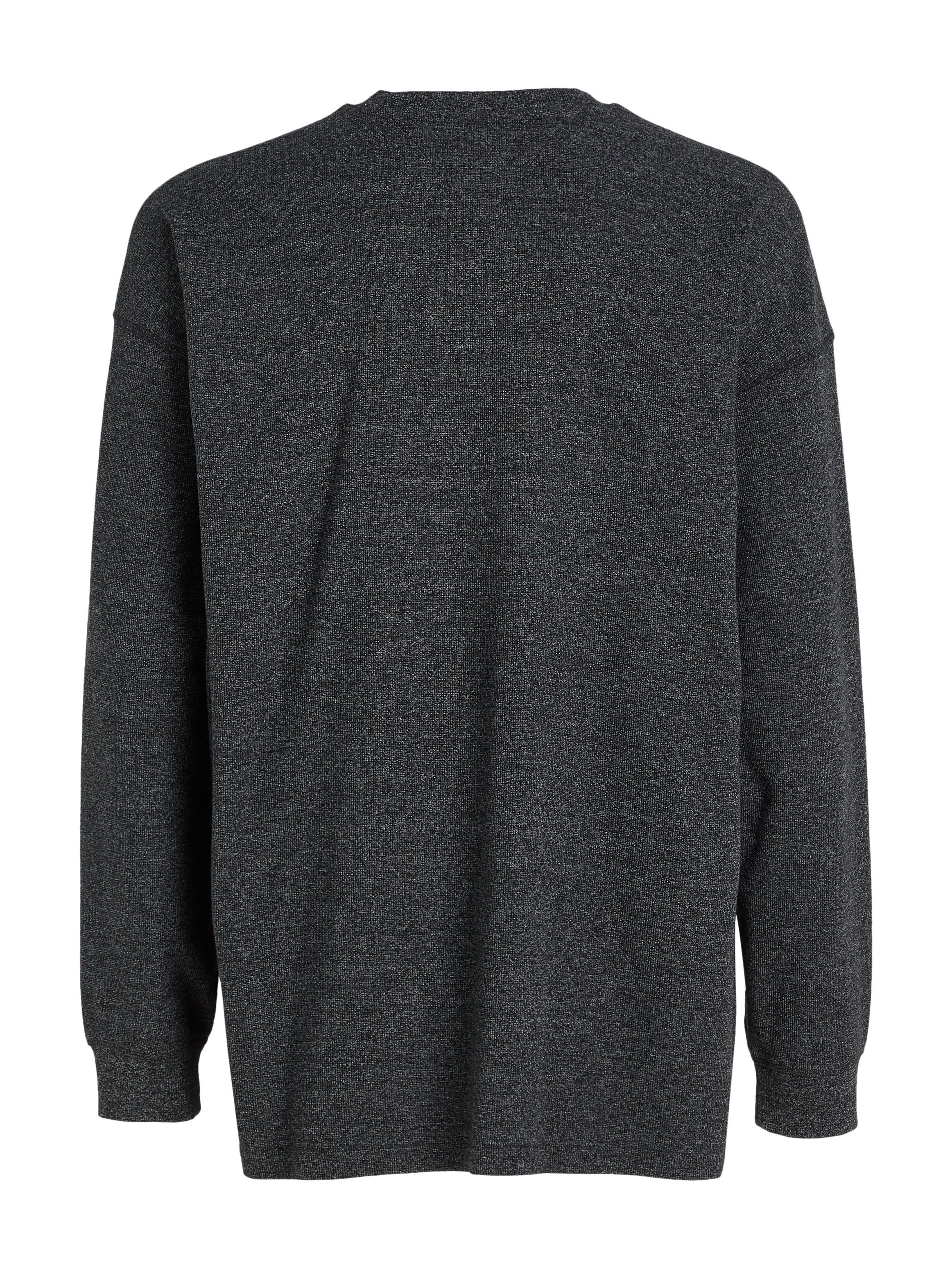 TOMMY JEANS Shirt met lange mouwen TJM RLX WAFFLE SNIT TEE