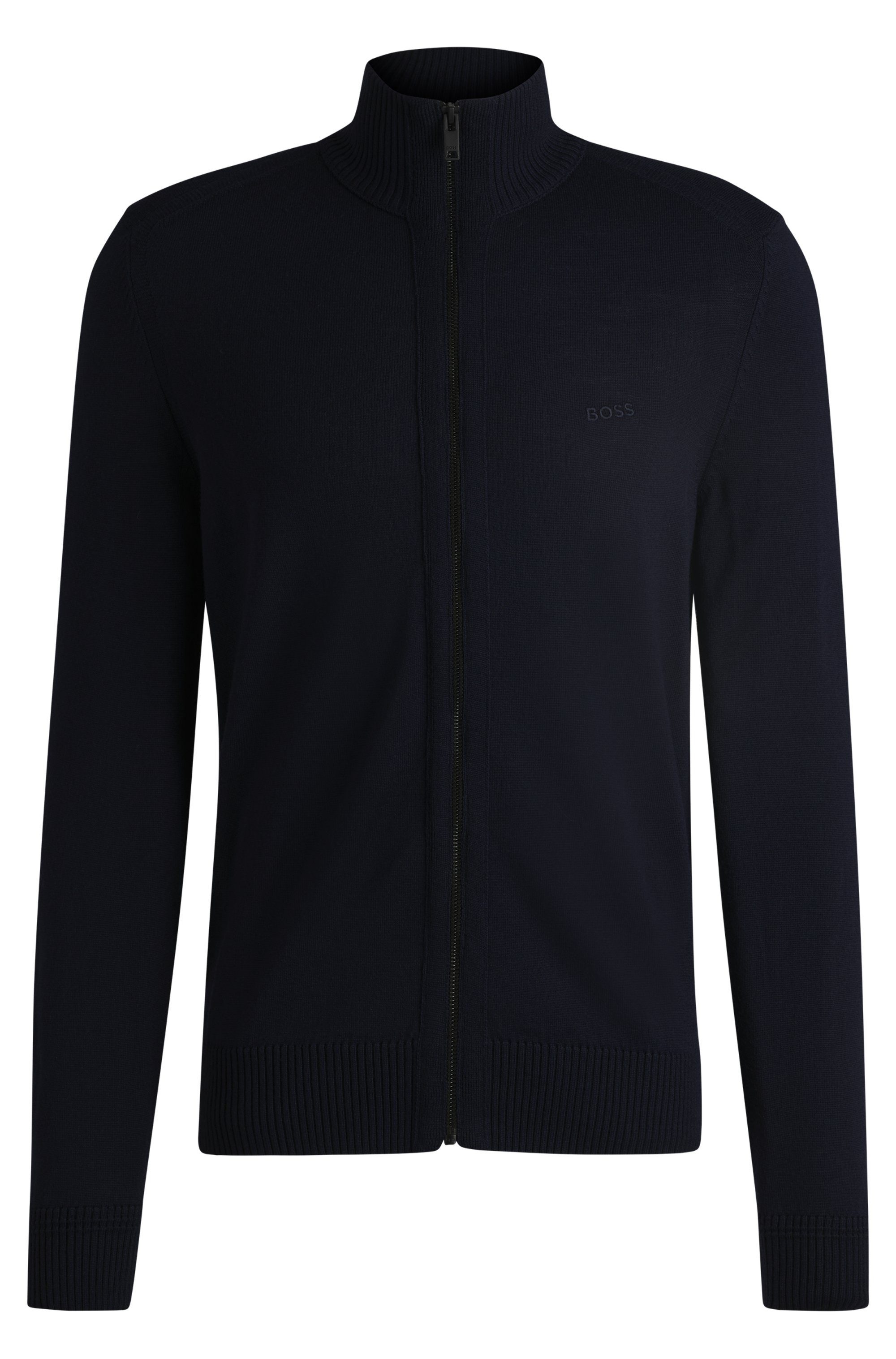 Boss Orange Vest Avac_FZ met logoborduursel op borsthoogte