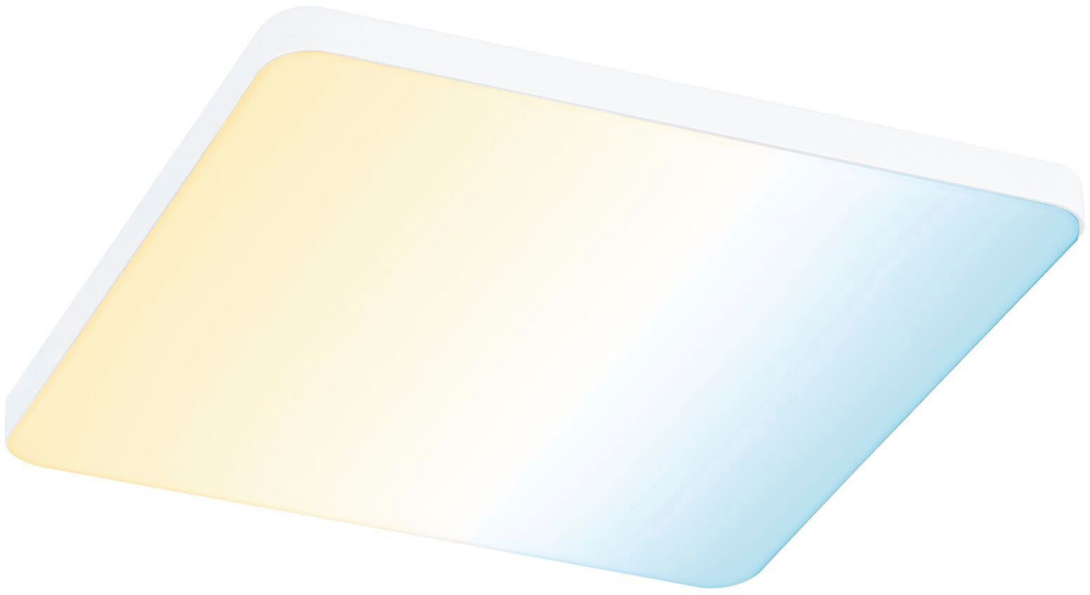 Paulmann Ledinbouwlamp Veluna VariFit Edge IP44 vierkant 160x160mm 1000lm dimbaar LED inbouwpaneel ZigBee, app bestuurbaar, tunable white zwart (1 stuk)
