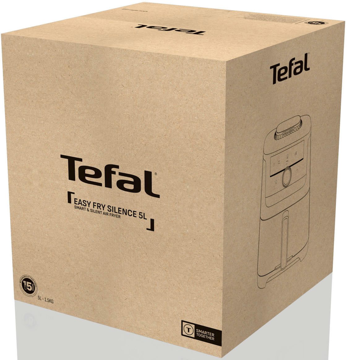 Tefal Airfryer EY5728 Easy Fry Smart & Silence