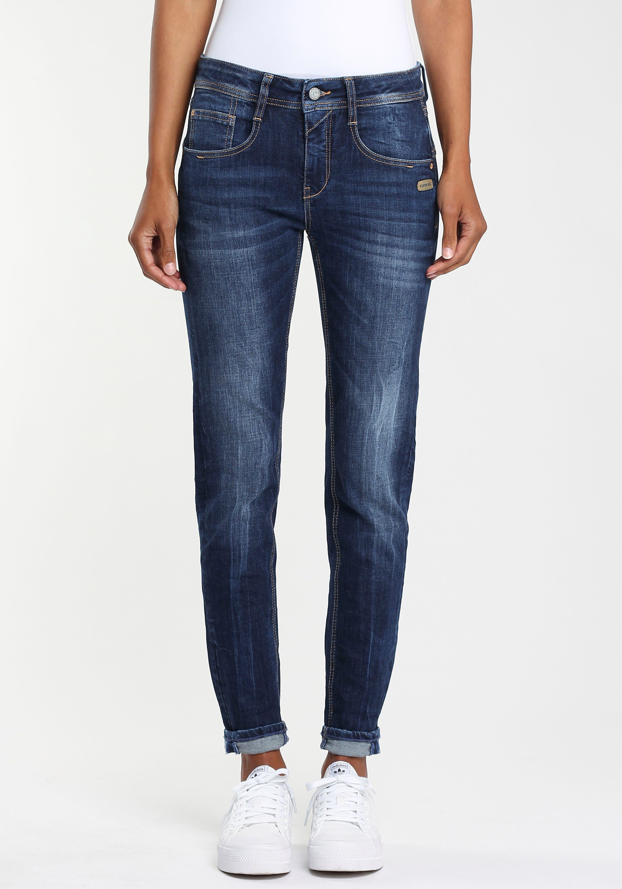 GANG Relax fit jeans 94AMELIE met dubbele rechter achterzak