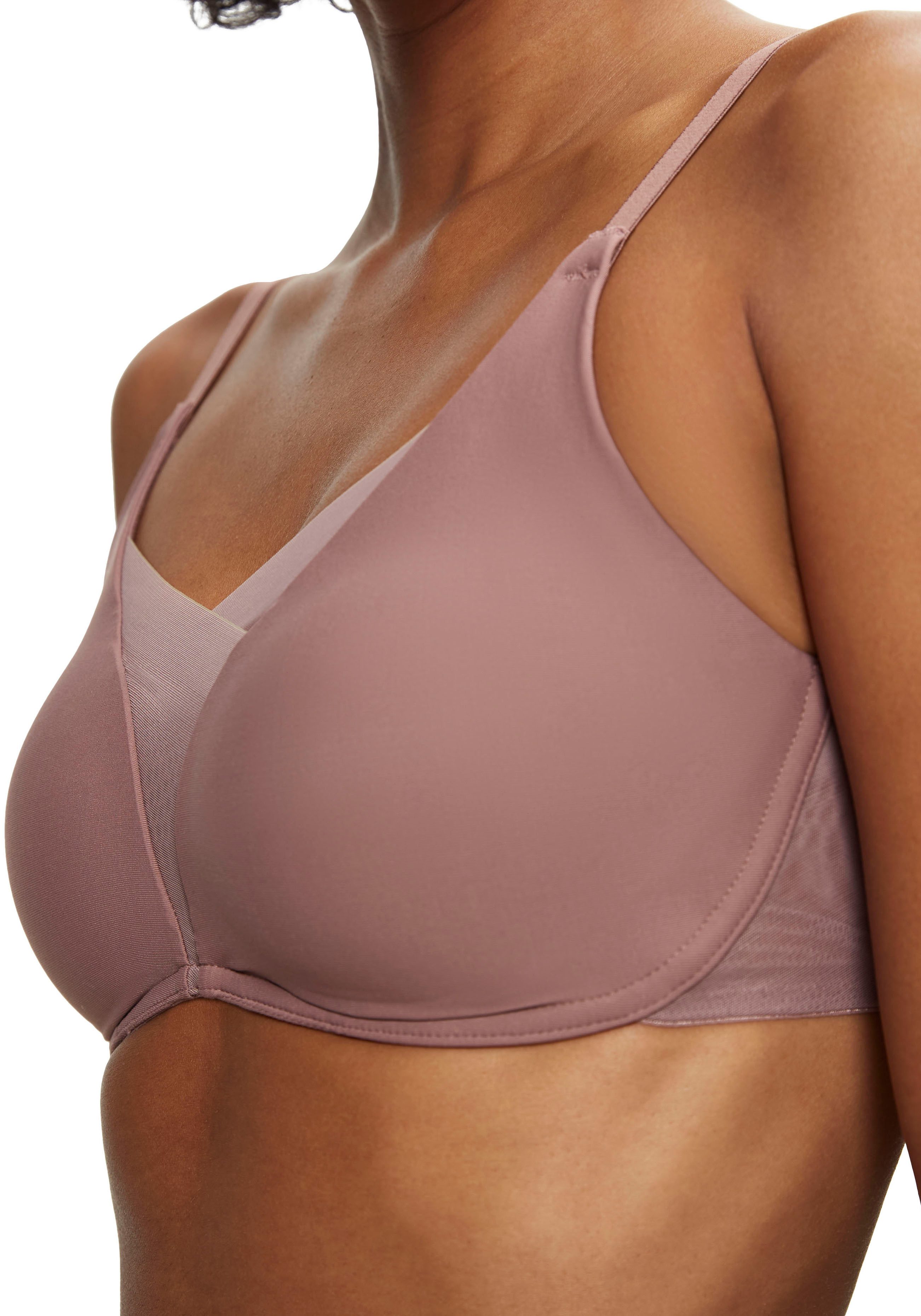Triumph Beugelloze-bh Shape Smart P gladmakend en flatterend (1-delig, 1 buiten schoon, binnen hightech. E In)