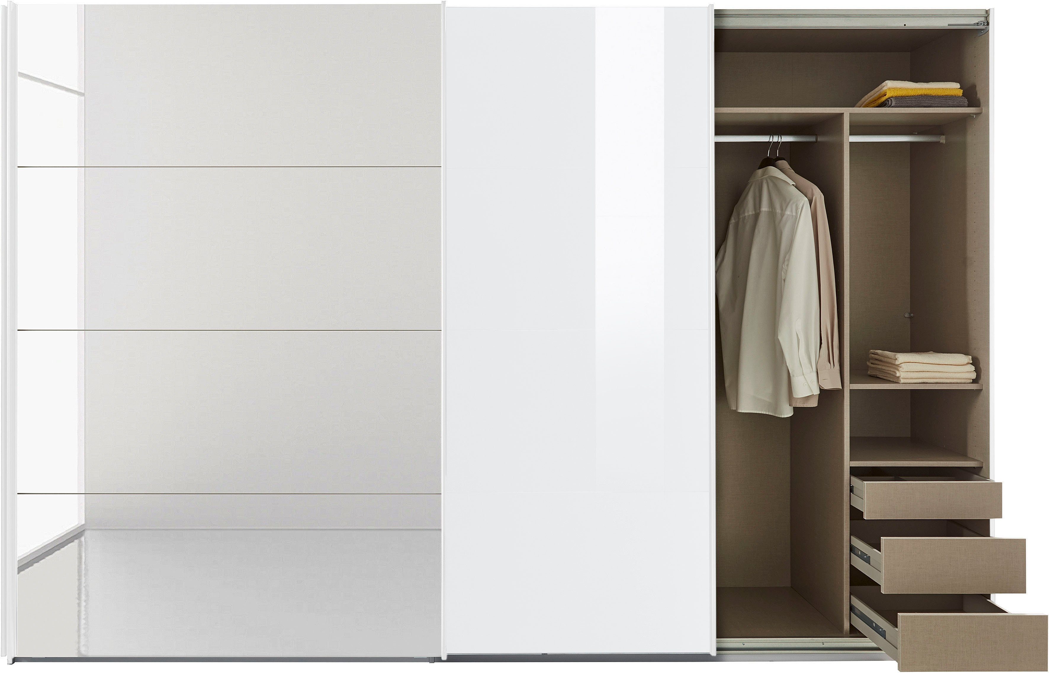 rauch Zweefdeurkast Kledingkast kast garderobe TOPSELLER OTELI incl. binnenindeling