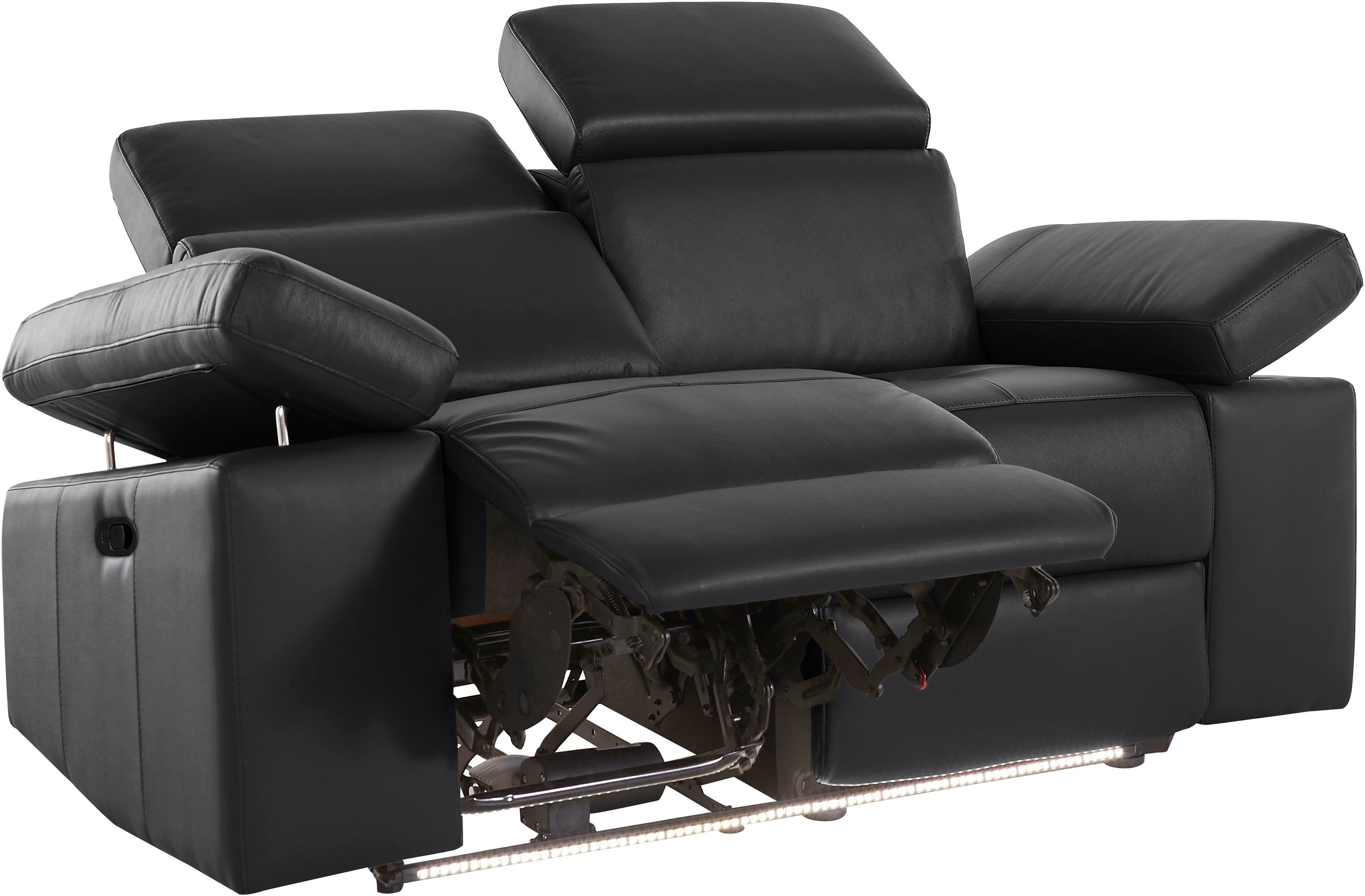 Places of Style Zithoek Kilado met relaxfunctie, verstelbare armleuning, verstelbare hoofdsteun