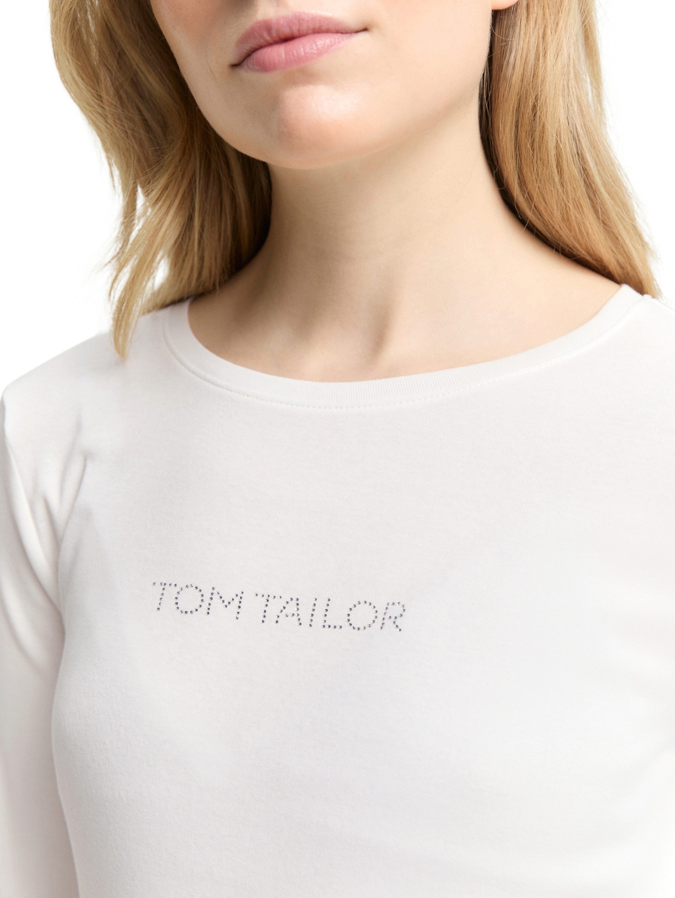 Tom Tailor Shirt met 3/4 mouwen