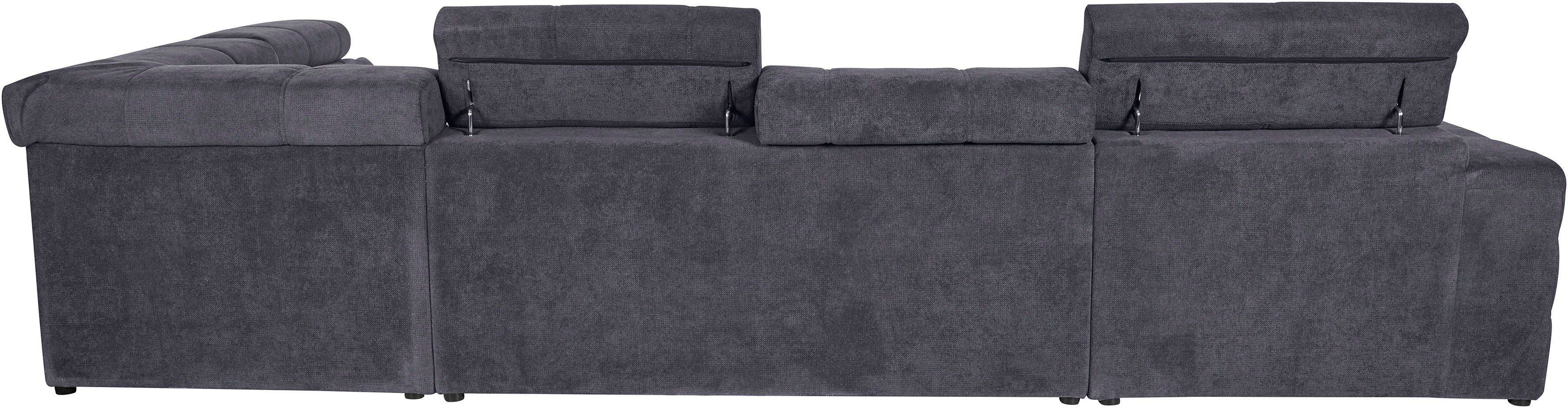 DOMO collection Zithoek Brandon veel bekledingssoorten, ook in cord en leer, incl. nierenkussen