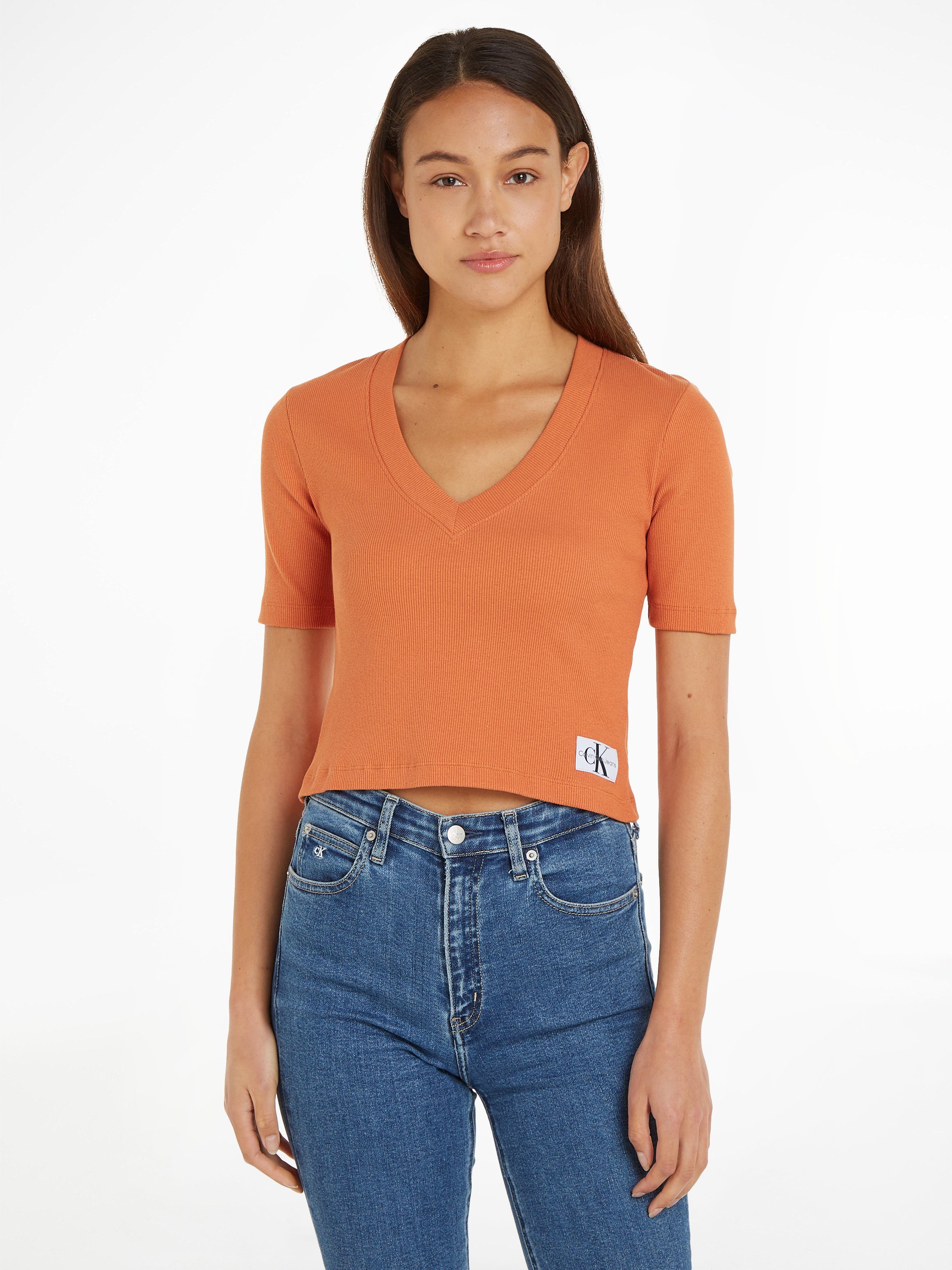 Calvin Klein Shirt met V-hals