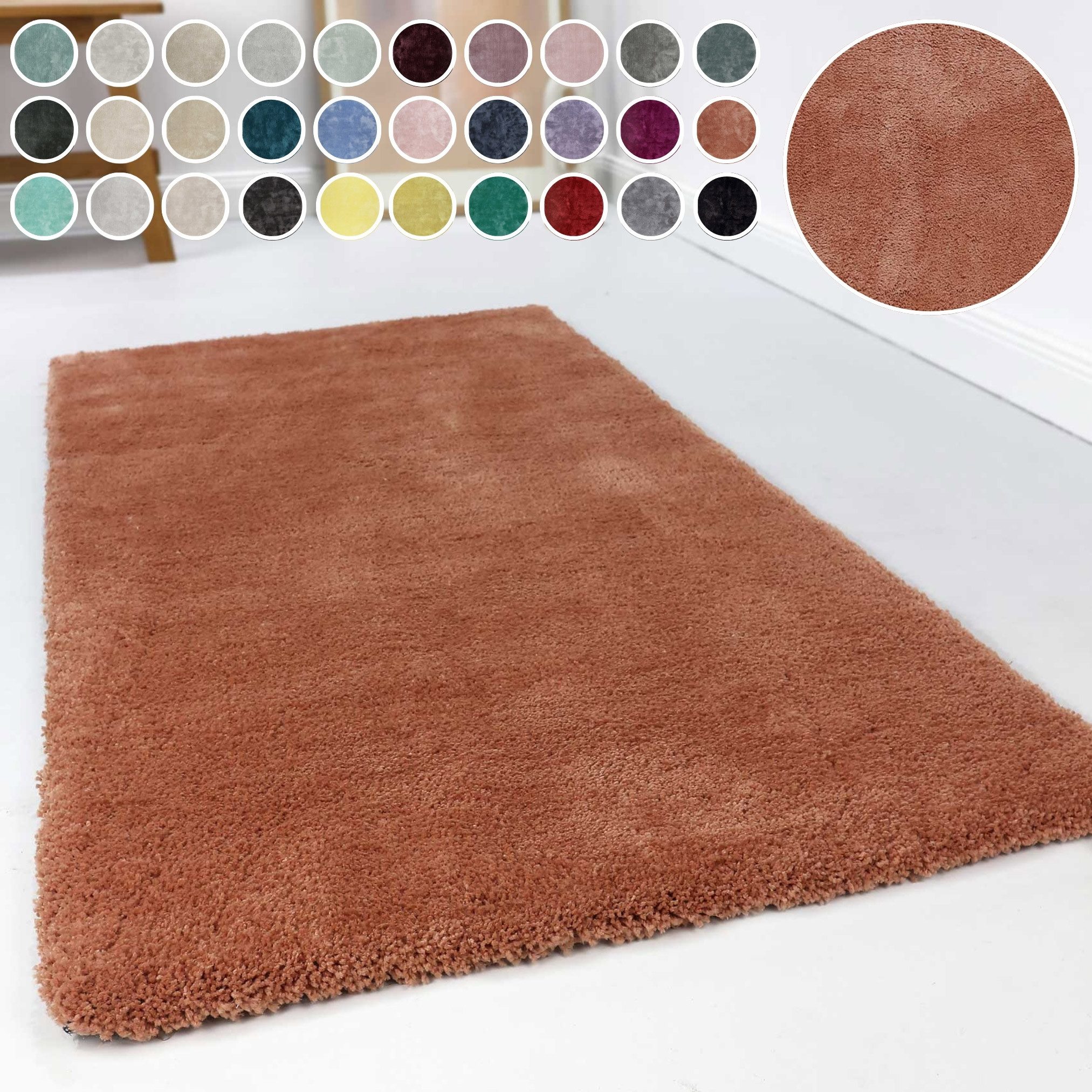 Esprit Hoogpolig vloerkleed Relaxx ESP-4150 Woonkamer, zeer grote keus in kleuren, zachte dichte hoge pool