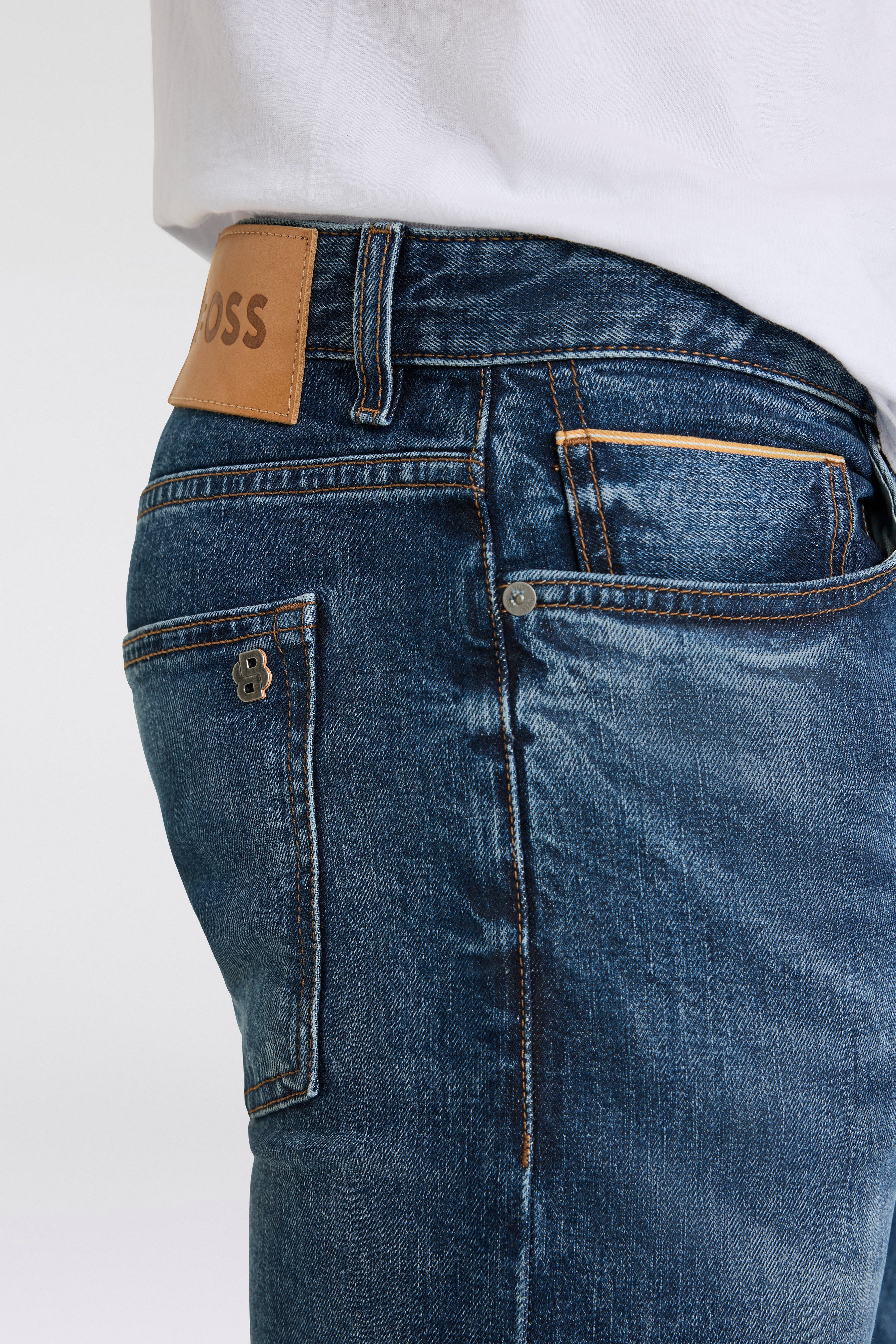 Boss Orange Slim fit jeans Delaware Selvedge BO