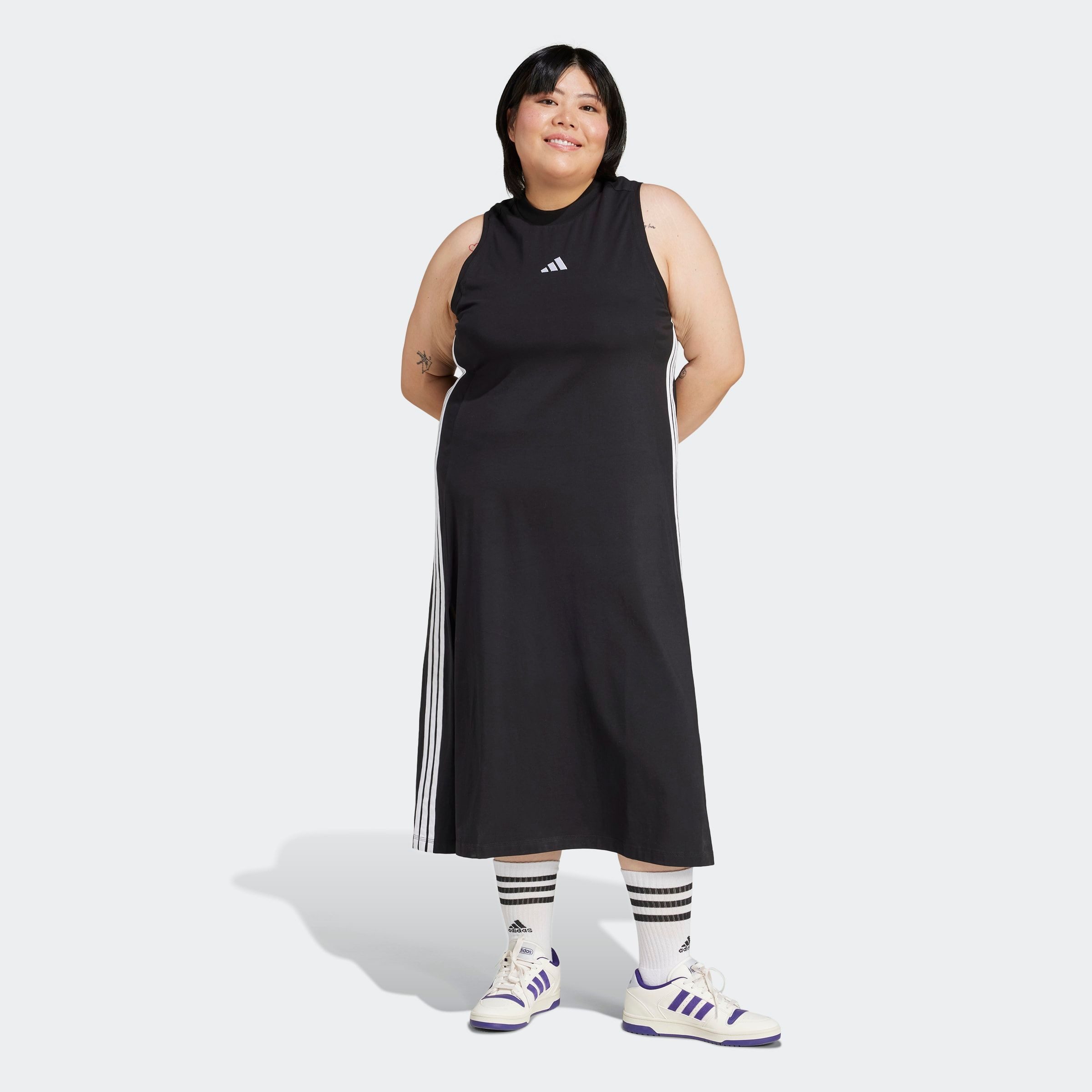 adidas Sportswear Shirtjurk W 3S SJ DRE INC (1-delig)