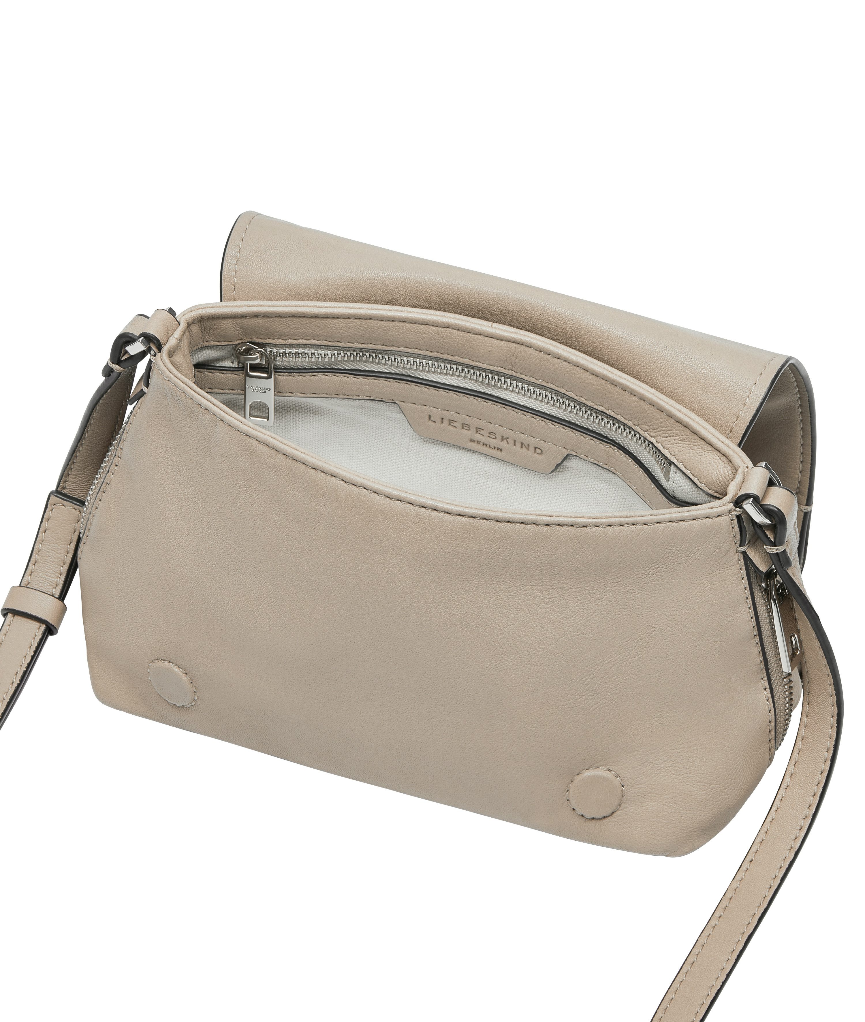 Liebeskind Berlin Schoudertas Crossbody S HERA SHEEP NATURAL