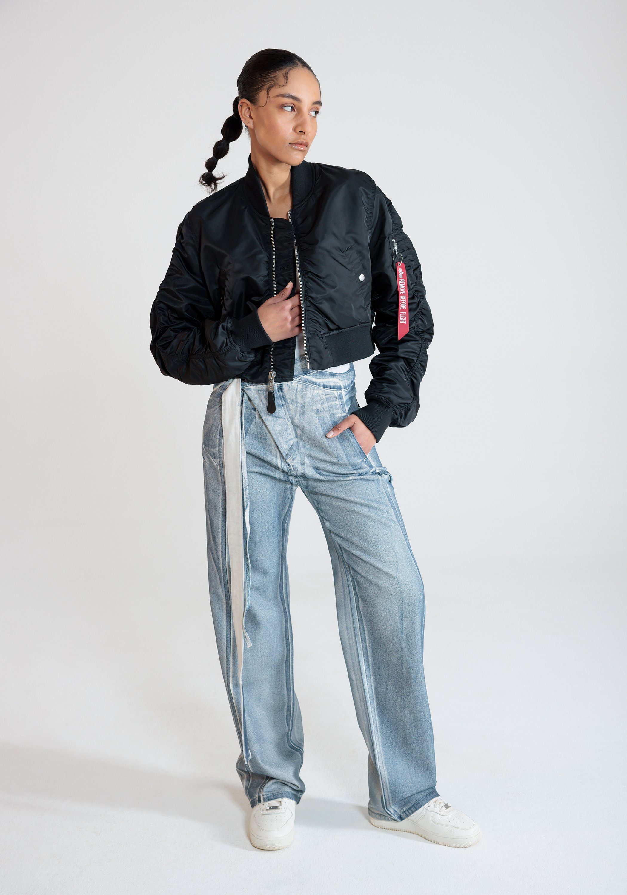 Alpha Industries Bomberjack ALPHA INDUSTRIES Women - Bomber Jackets MA-1 Boxy Wmn
