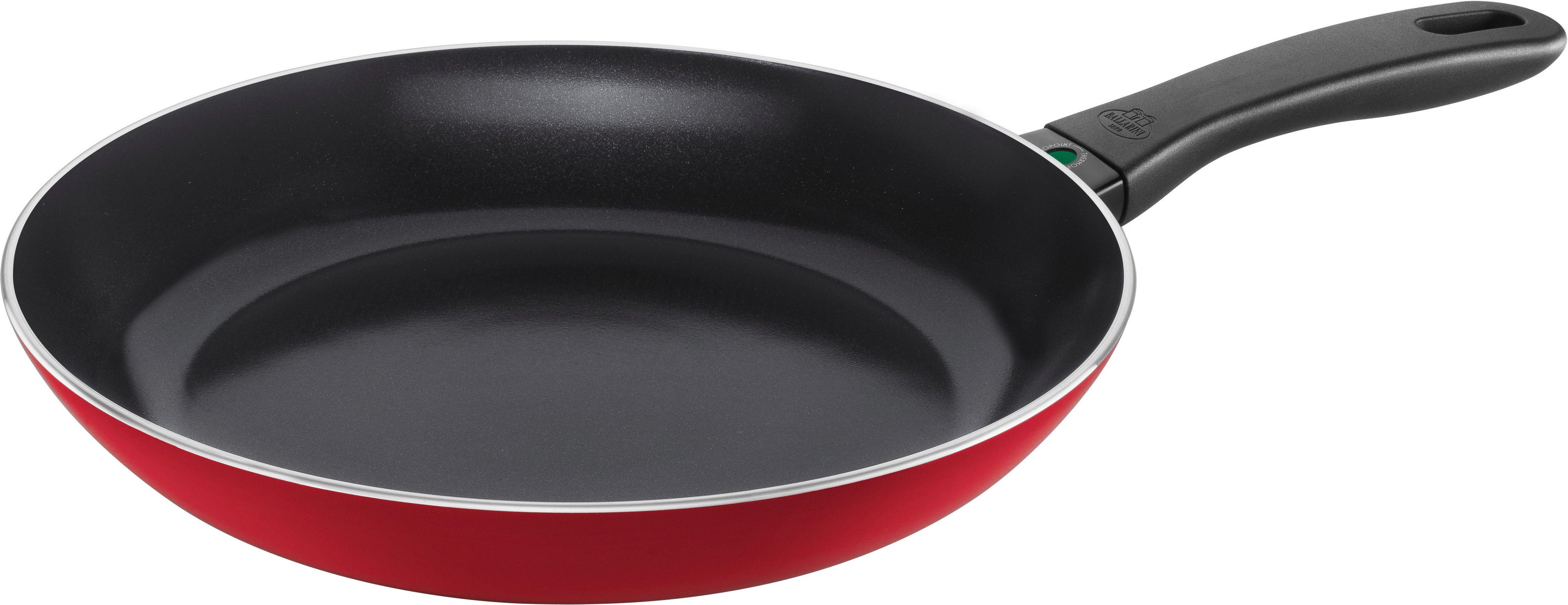 BALLARINI Koekenpan Caprera Keramische coating, Thermopoint, kleurrijk, gemaakt in Italië (1-delig) koekenpannen maat Ø 30 cm x 30,7 cm x 49,1 cm x