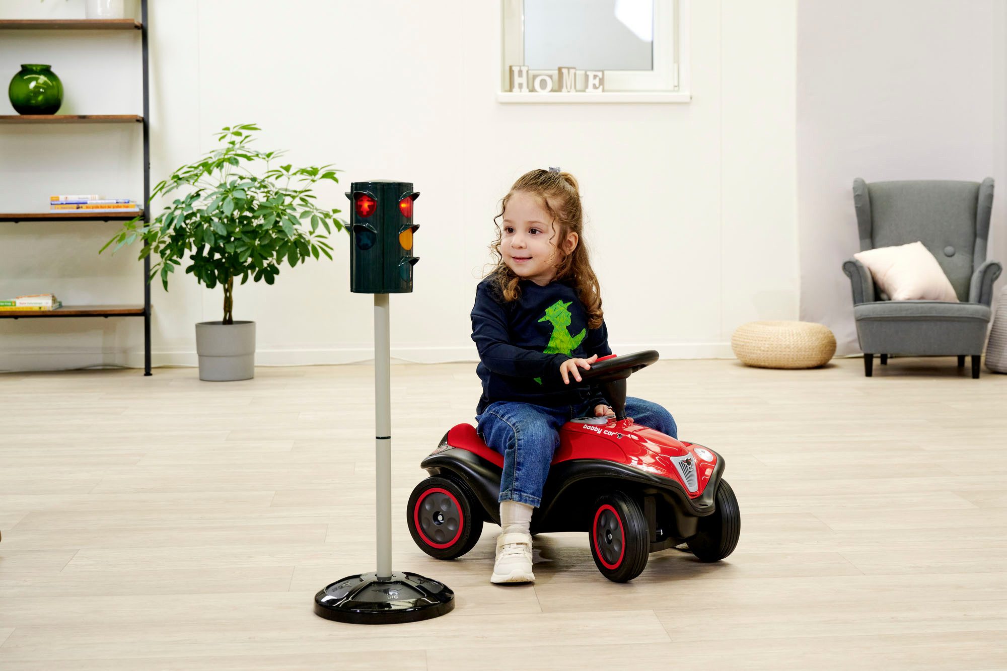 BIG Speel-verkeerslicht Verkeerslicht Ampelmann