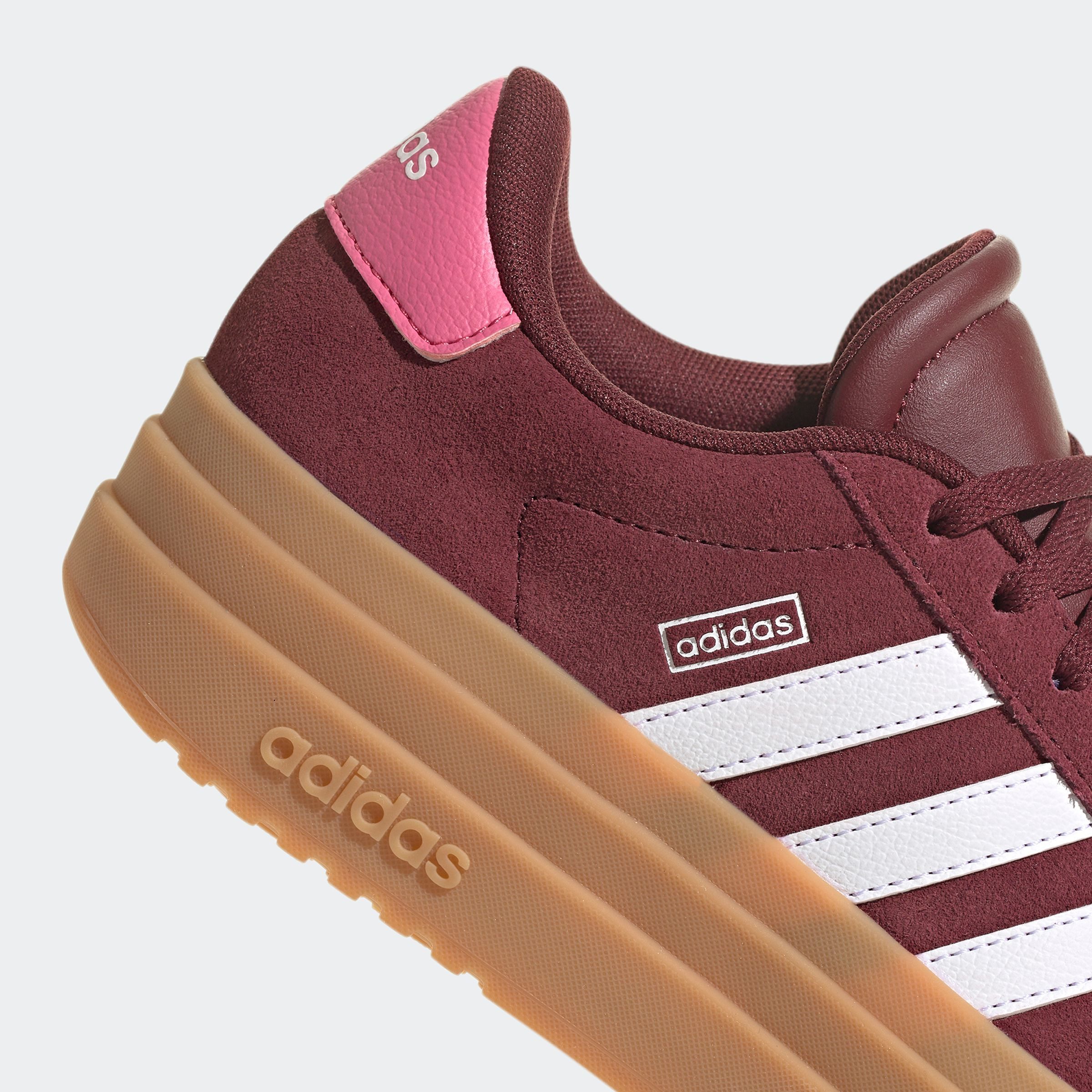 adidas Sportswear Plateausneakers Design in de voetsporen van de adidas Gazelle Bold