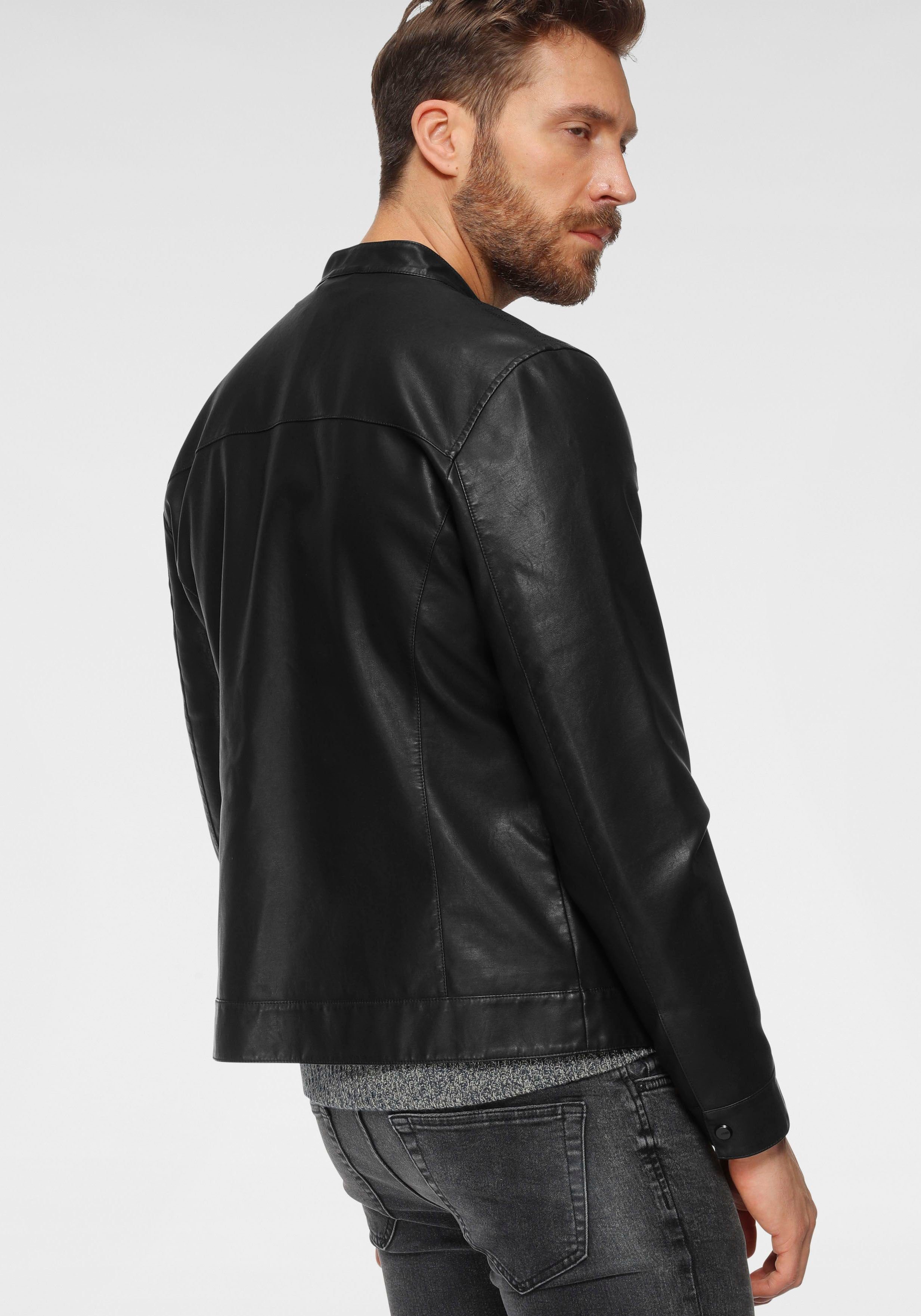 ONLY & SONS Bikerjack MIKE PU RACER JACKET