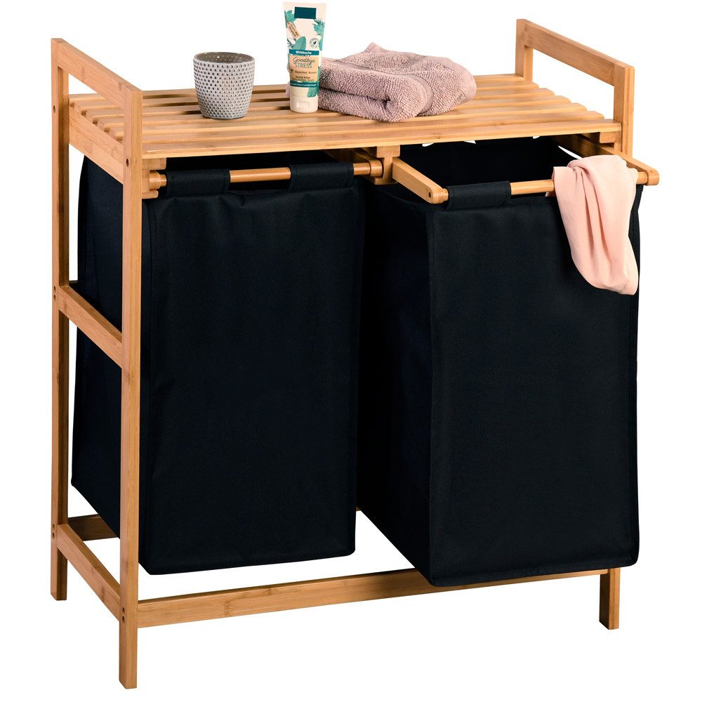 KESPER for kitchen & home Wasmand met sorteerfunctie Wasmand, bamboe, FSC