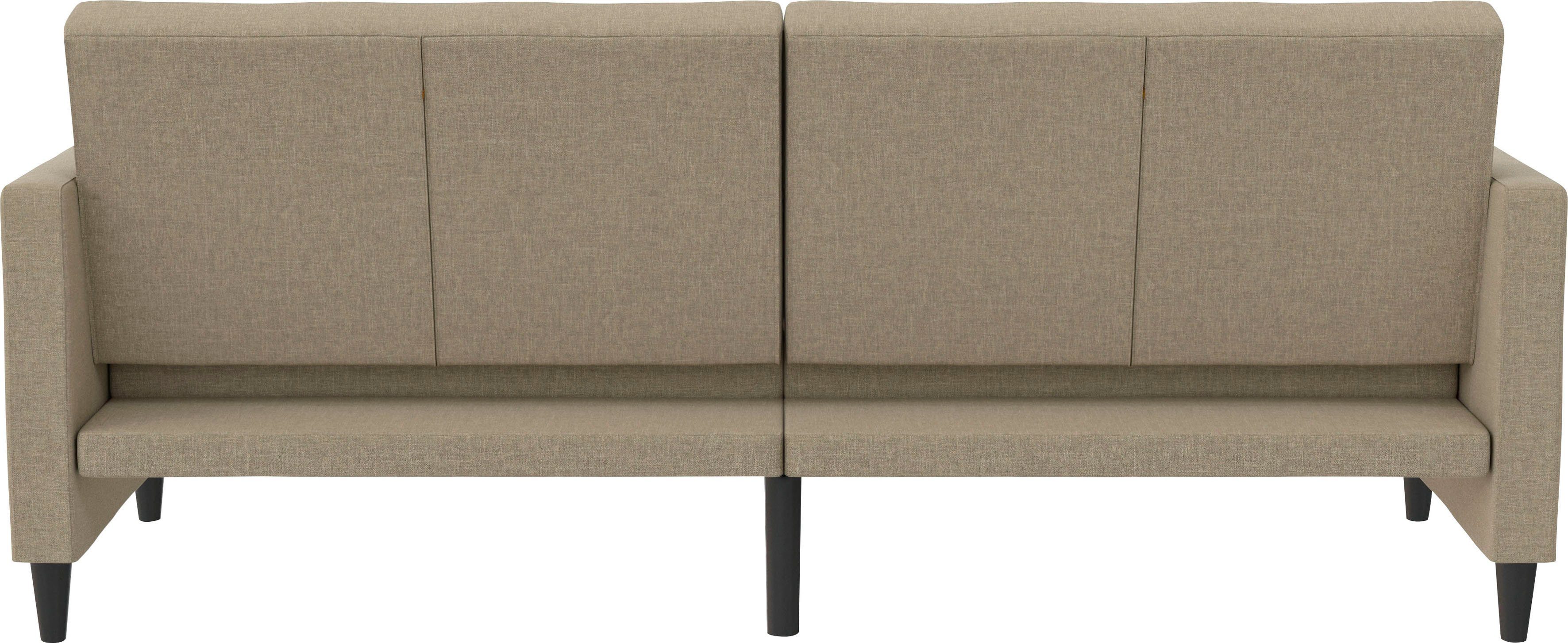 Dorel Home 3-zitsbank Celine Rugleuning 2-delig en 3-voudig verstelbaar, zithoogte 43 cm