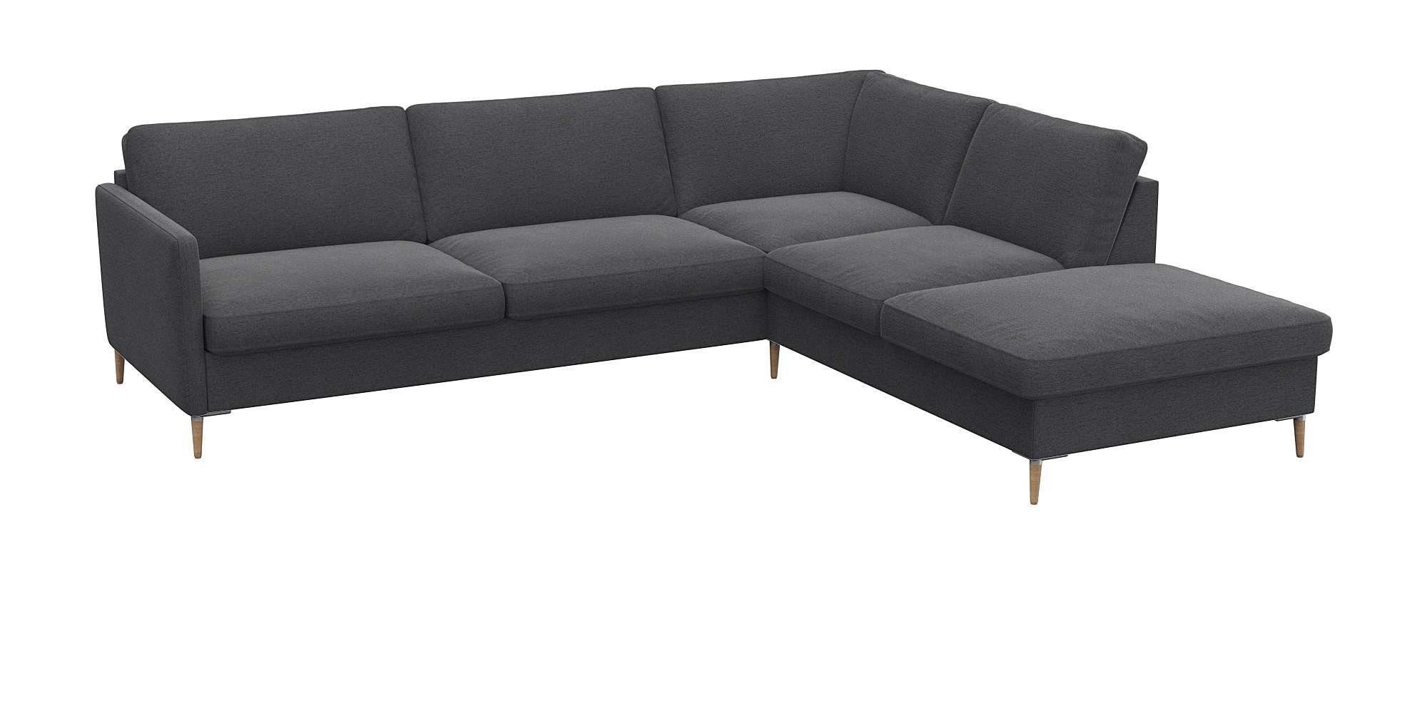 FLEXLUX Hoekbank Fiore, super zitcomfort door koudschuim in de zitting, L-vorm