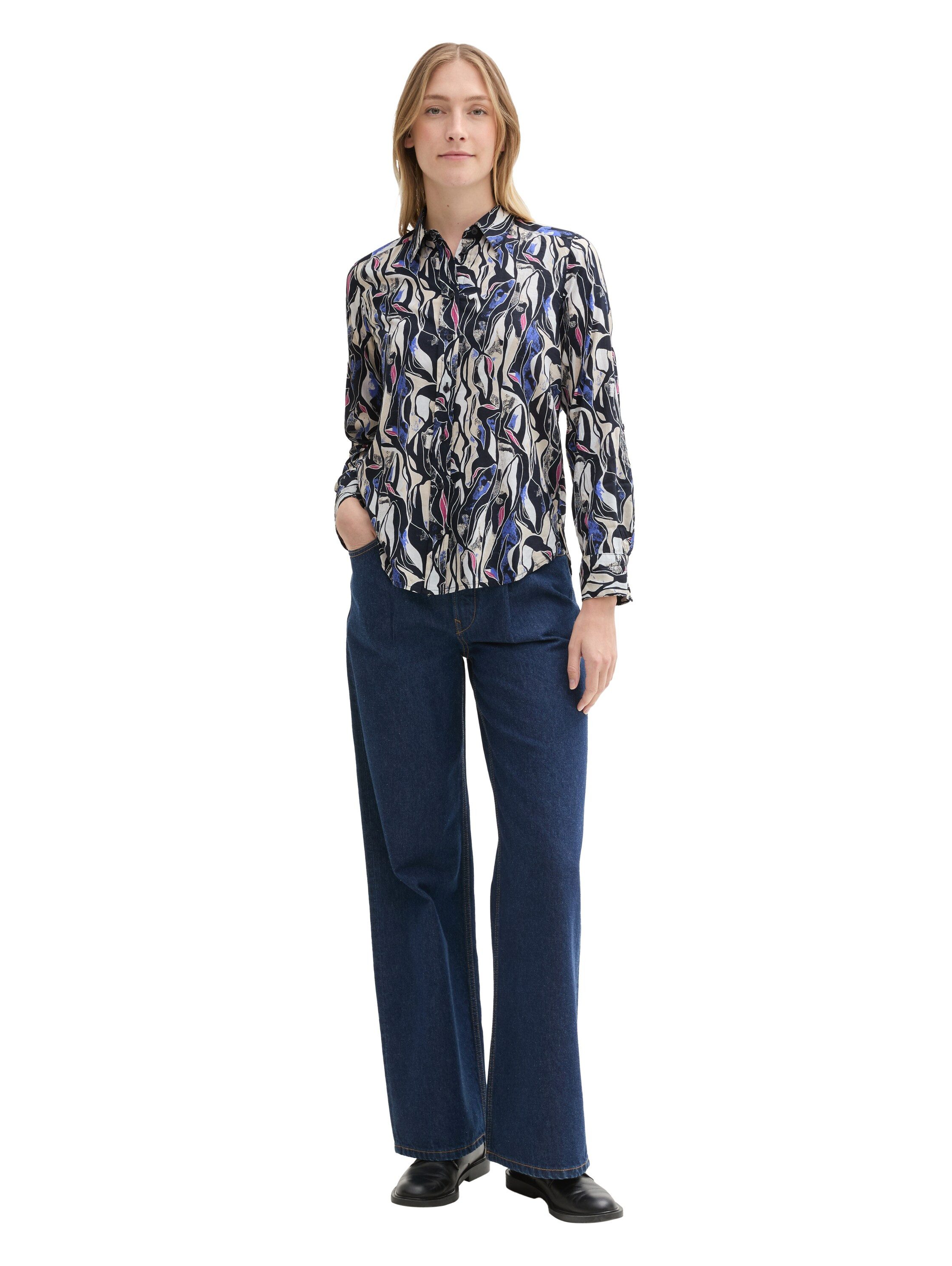 Tom Tailor Blouse met lange mouwen met print all-over