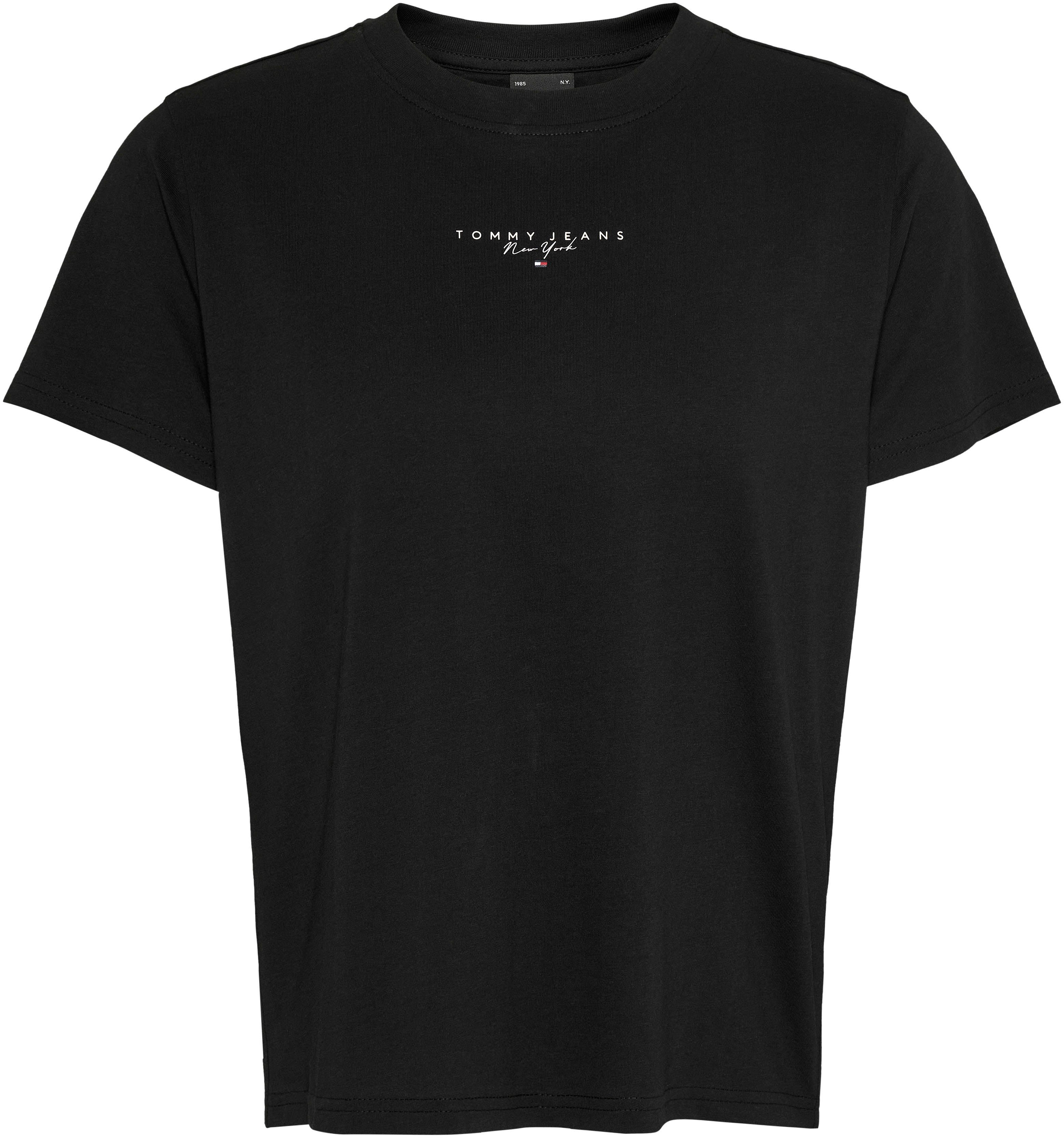 TOMMY JEANS Shirt met ronde hals TJW REG ESSENTIAL LOGO + TEE EXT