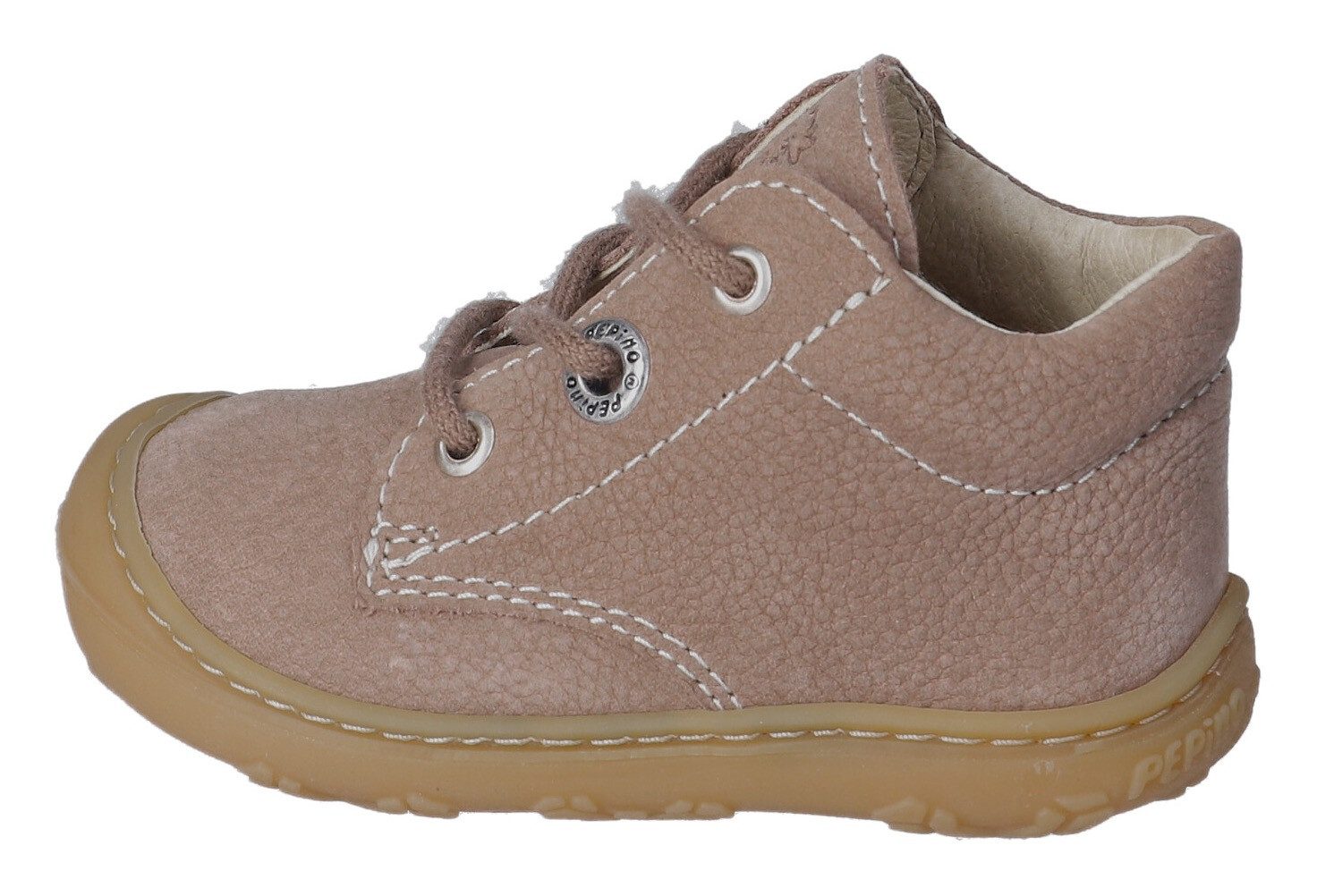 PEPINO by RICOSTA Babyschoentjes Cory 50 WMS: Midden Veterschoen met WMS-systeem, leer, maat sjabloon om te downloaden