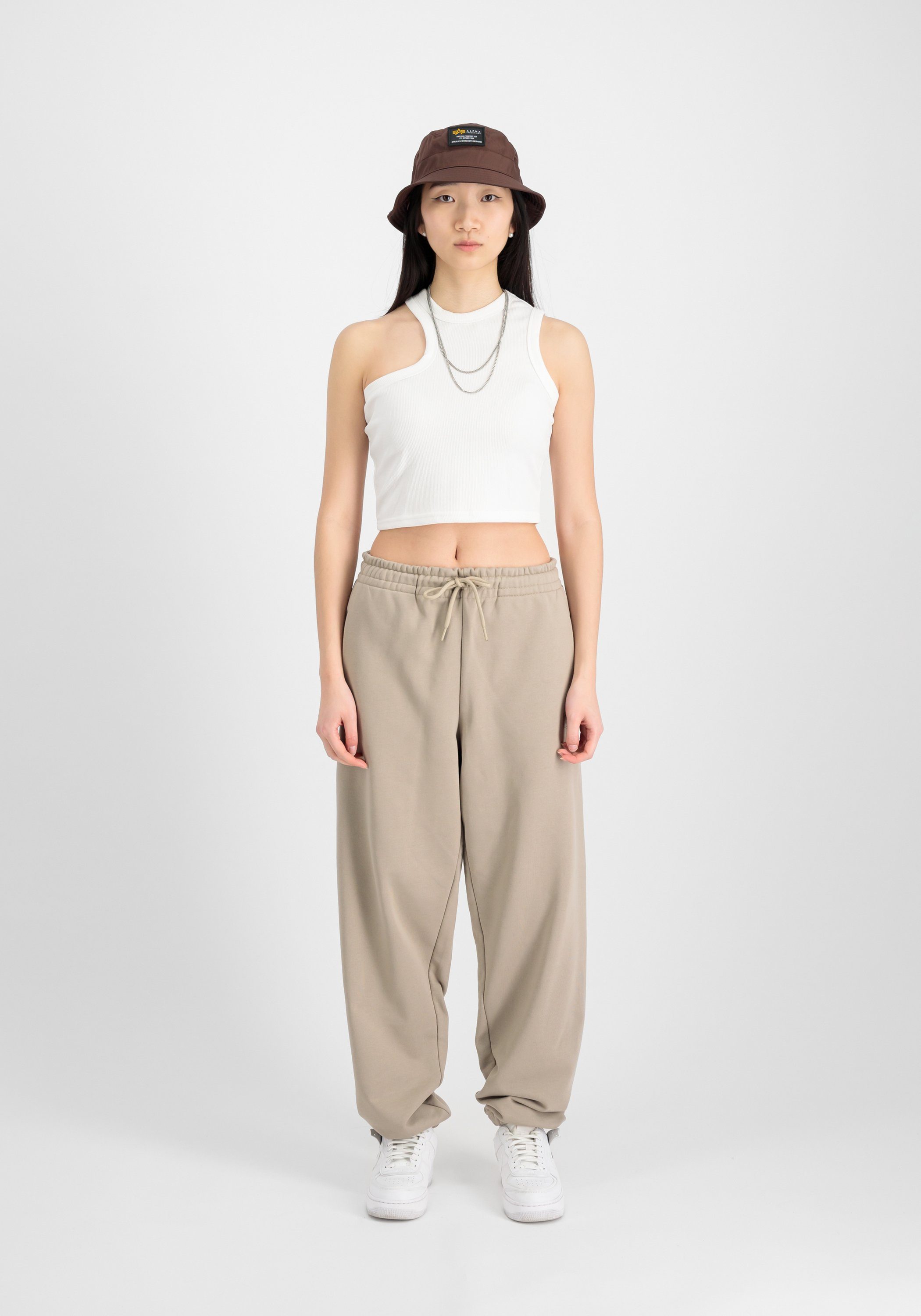 Alpha Industries Joggingbroek ALPHA INDUSTRIES Women - Jogger Alpha Essentials RL Jogger Wmn