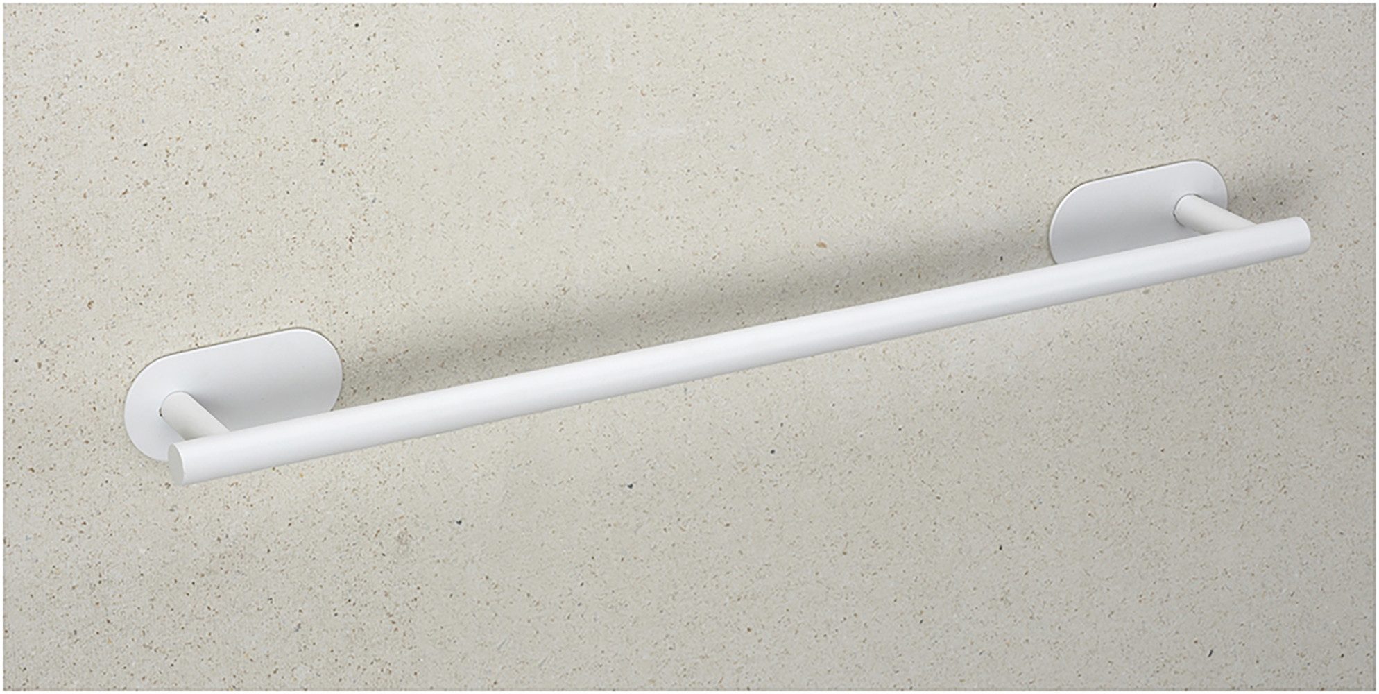 WENKO Handdoekstang Turbo-Loc® model Uno Orea van roestvrij staal, bevestiging zonder boren, 60 cm