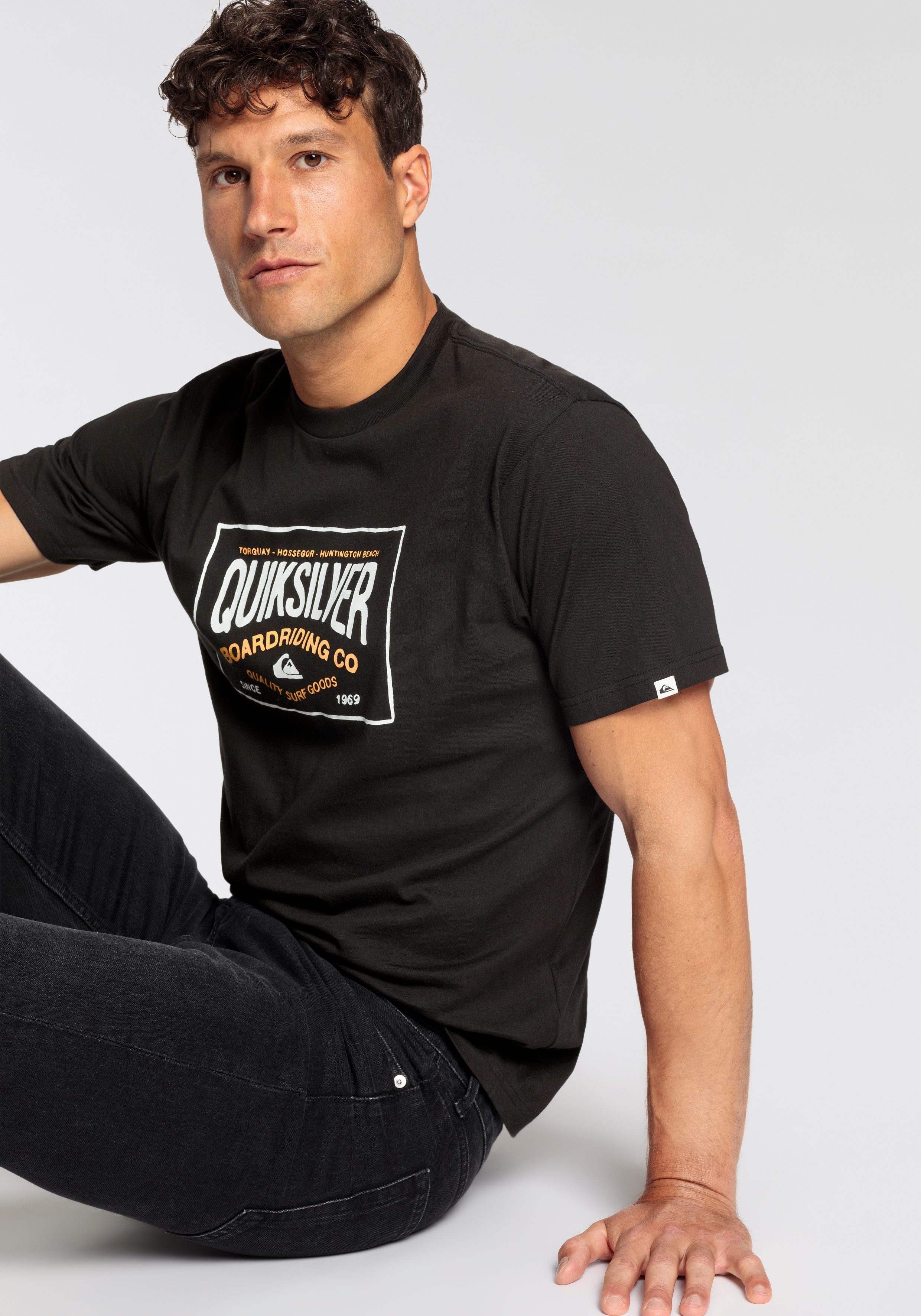 Quiksilver T-shirt CIRCLE CORNER SHORT SLEEVE TEE PACK YM (2-delig Set van 2)