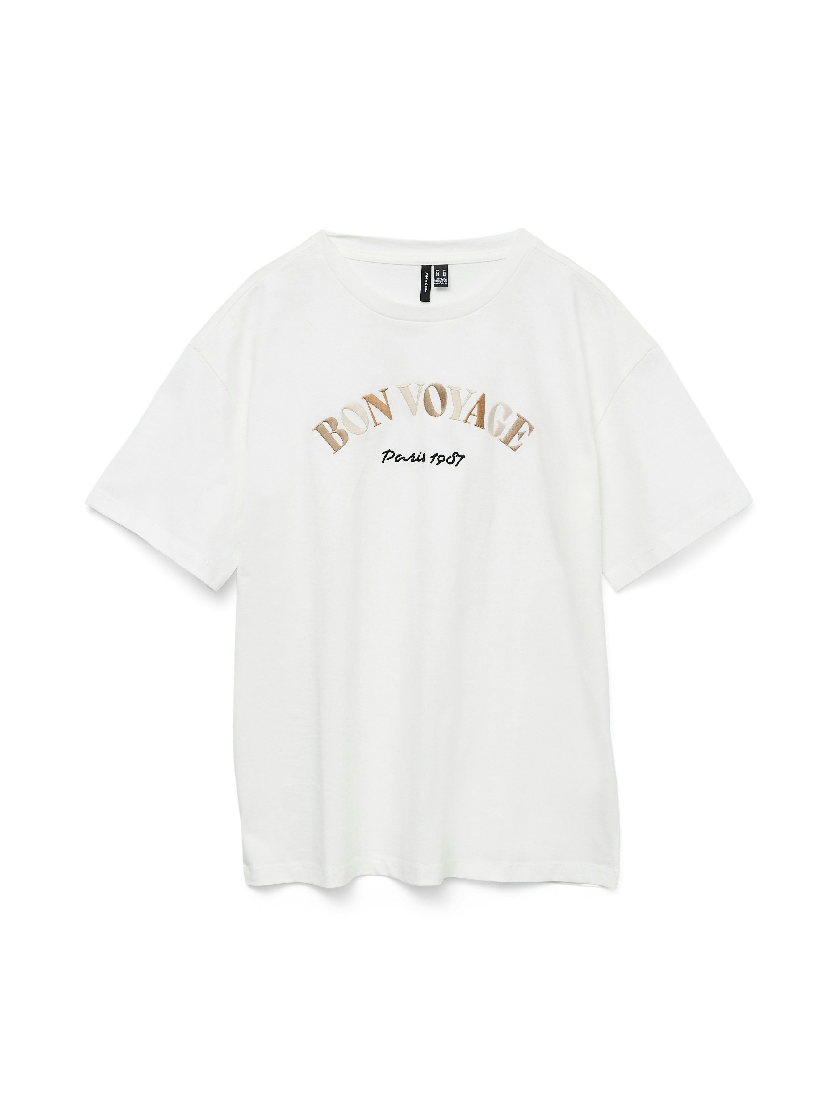 Vero Moda Shirt met korte mouwen VMSARA MIA SS TOP BOX JRS SPE GA