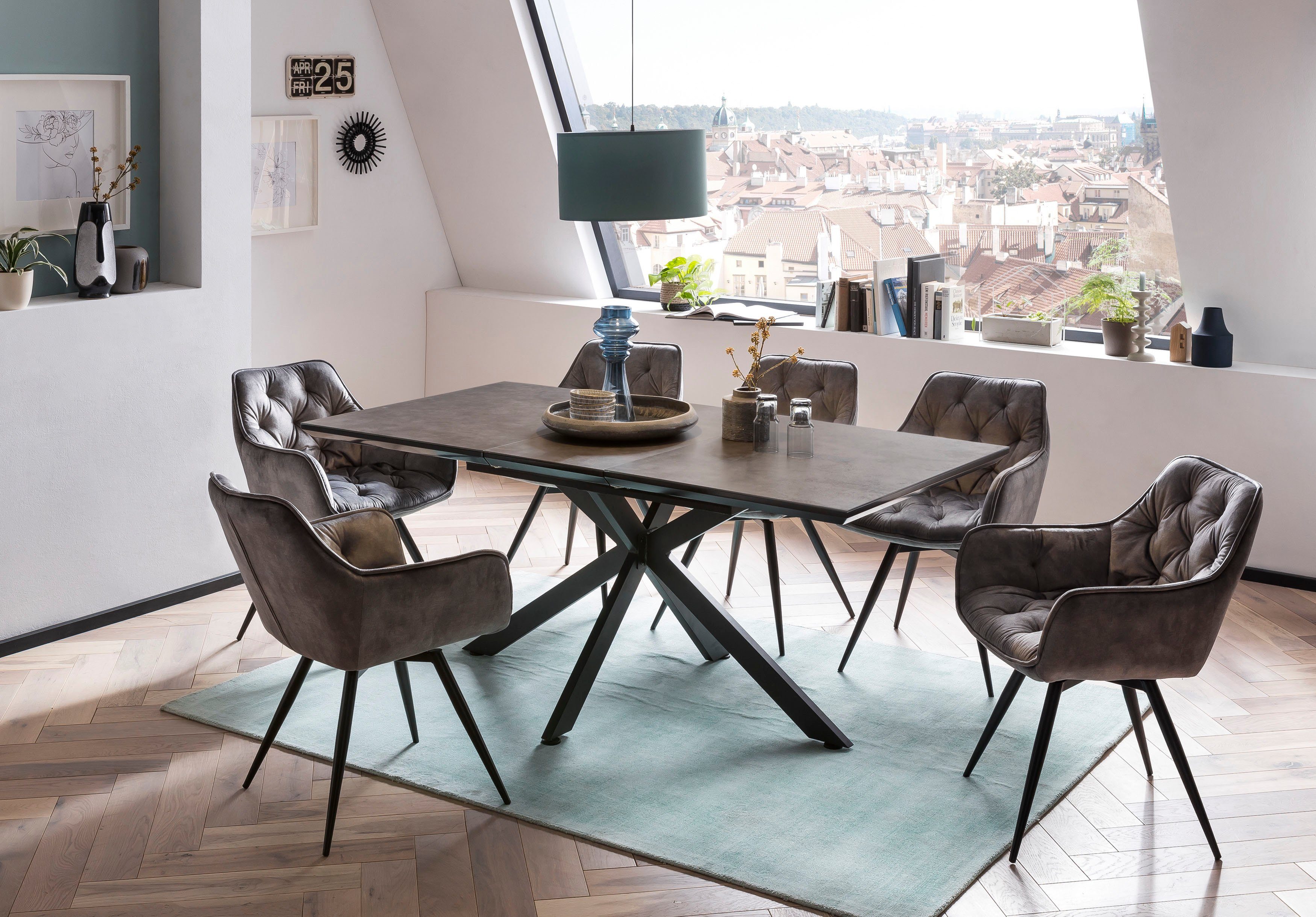 HELA Eettafel Fenja uitschuifbaar 140-180 cm