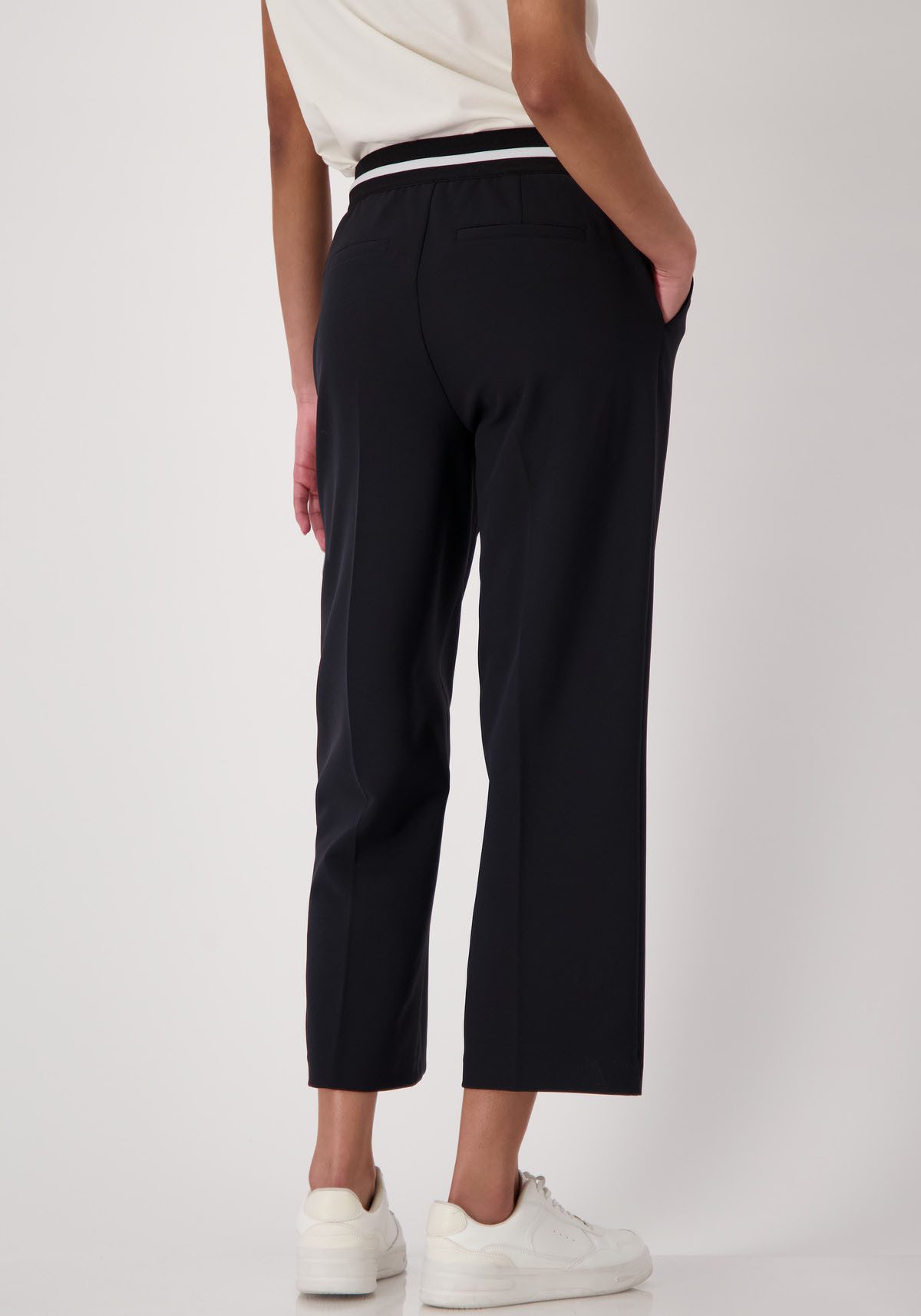 Monari Culotte Broek met elastiek 66cm