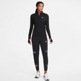 nike runningshirt element women's 1--zip running top zwart