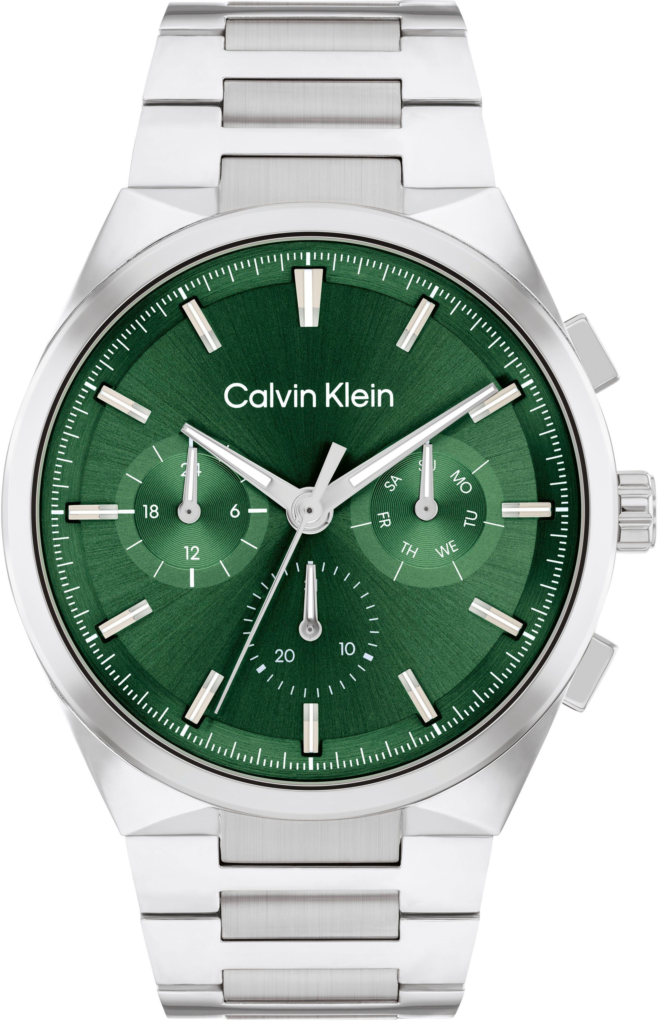 Calvin Klein Multifunctioneel horloge ARCHITECTURAL MULTI Quartz horloge, armbanduhr, herenhorloge, datum, roestvrijstalen band