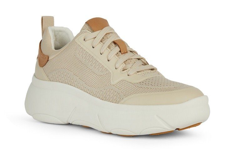 Geox Sneakers D NEBULA 2.0 X A met contrastafwerkingen, vrijetijdsschoen, halfhoge schoen, veterschoen