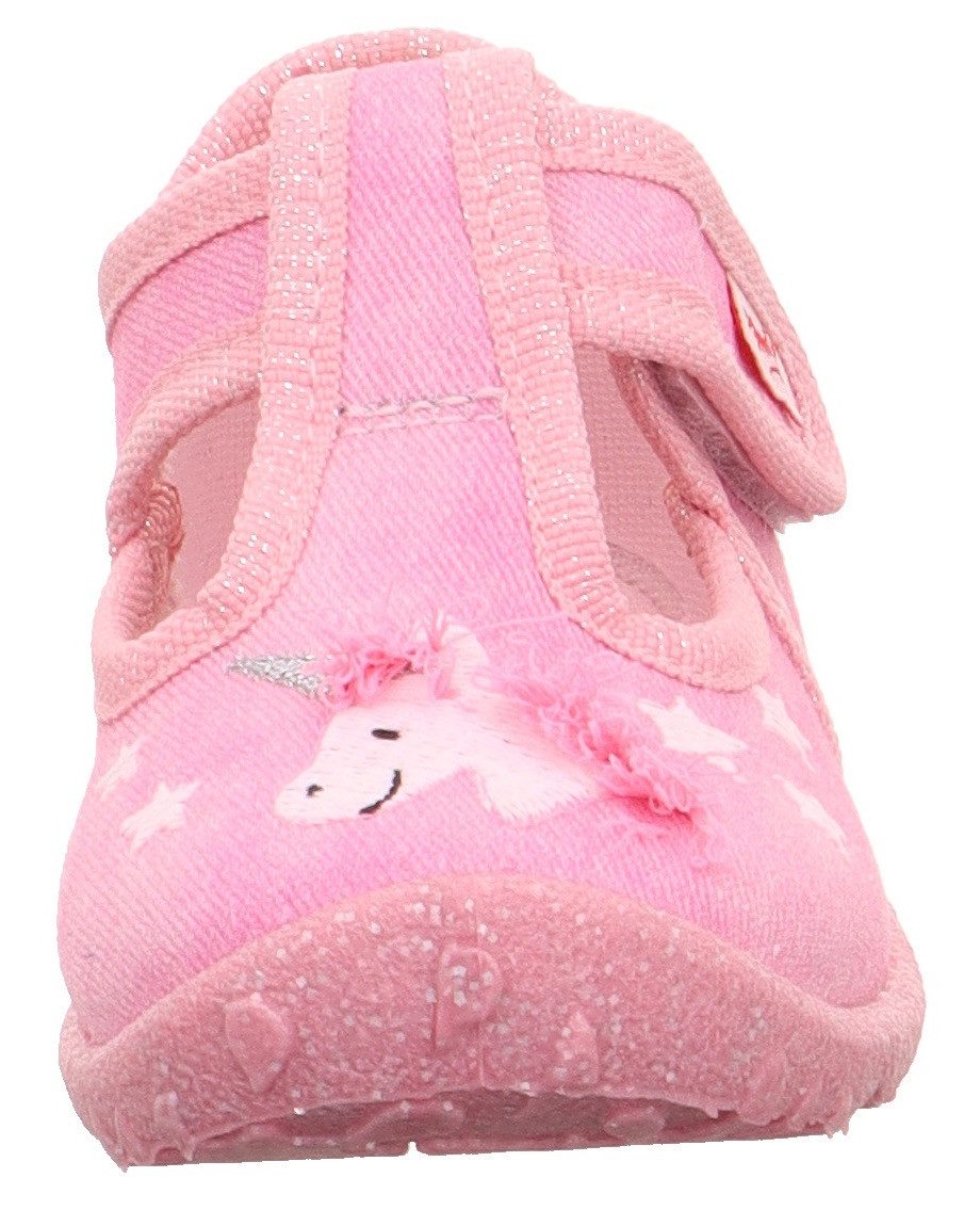 Superfit Pantoffels SPOTTY WMS: middel Ballerina, klittenbandschoen, kleuterschoen met schattig motief